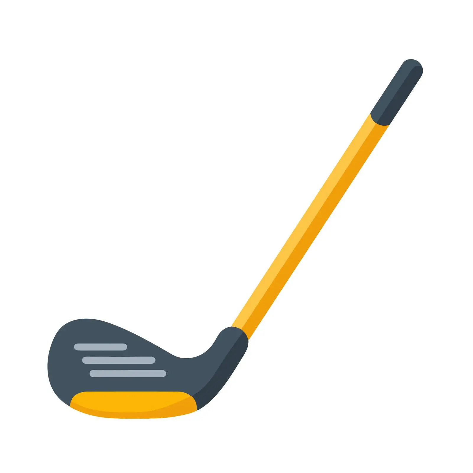 Golf Club Flat Icon — free download from Dotvec