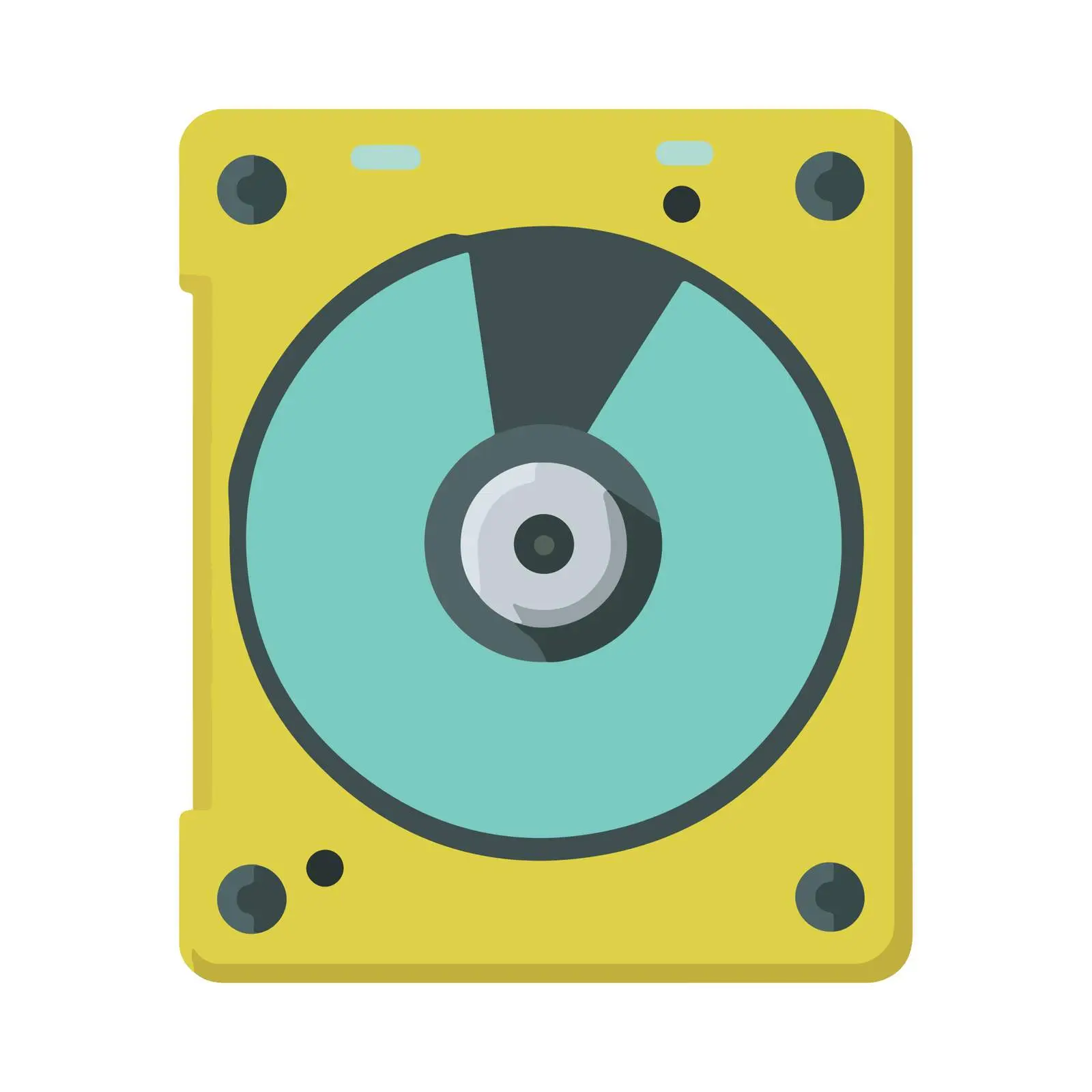 Colorful Hard Disk Icon — free download from Dotvec