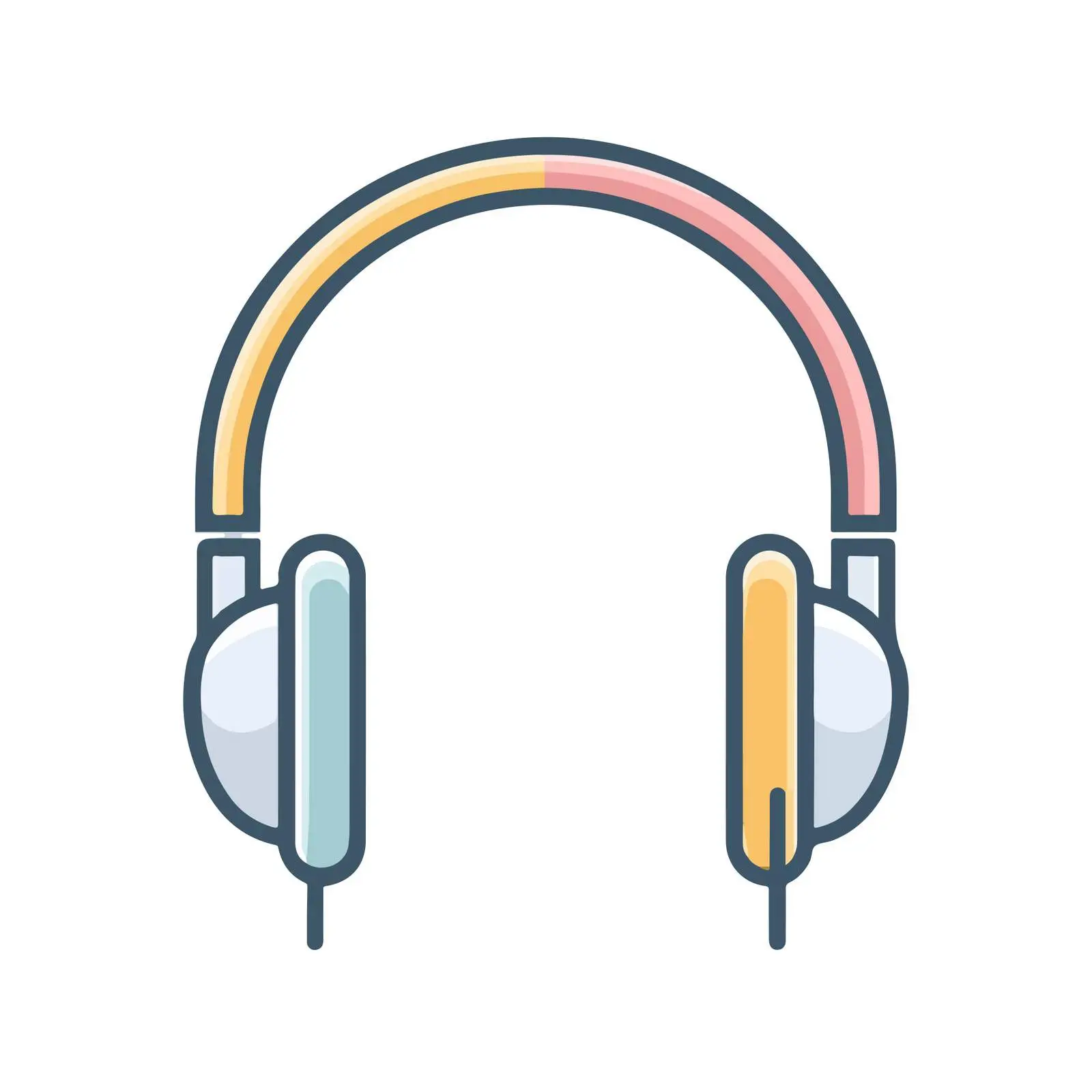 Sleek Headphones Icon — free download from Dotvec