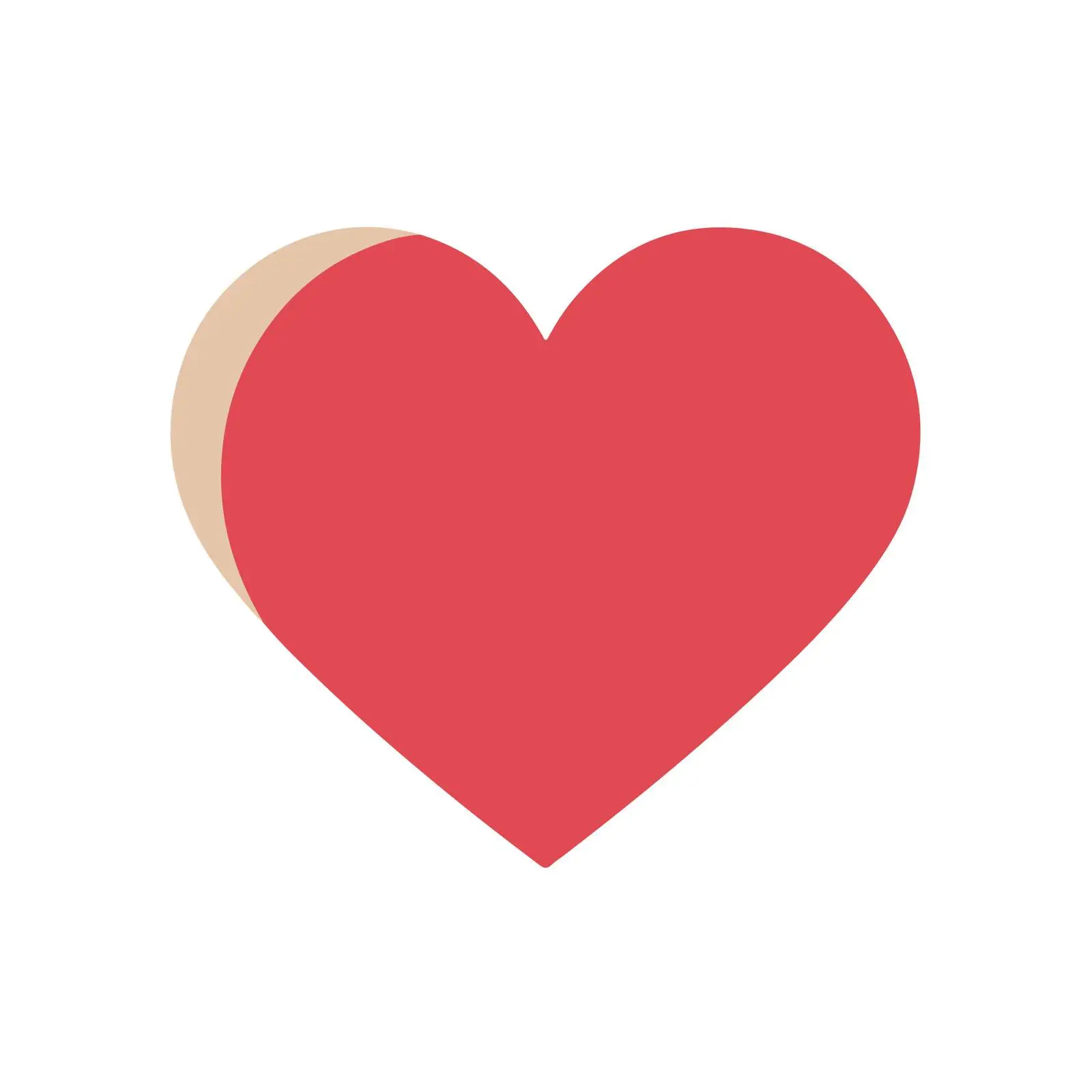 Heart Vector Icon for Object Designs — free download from Dotvec