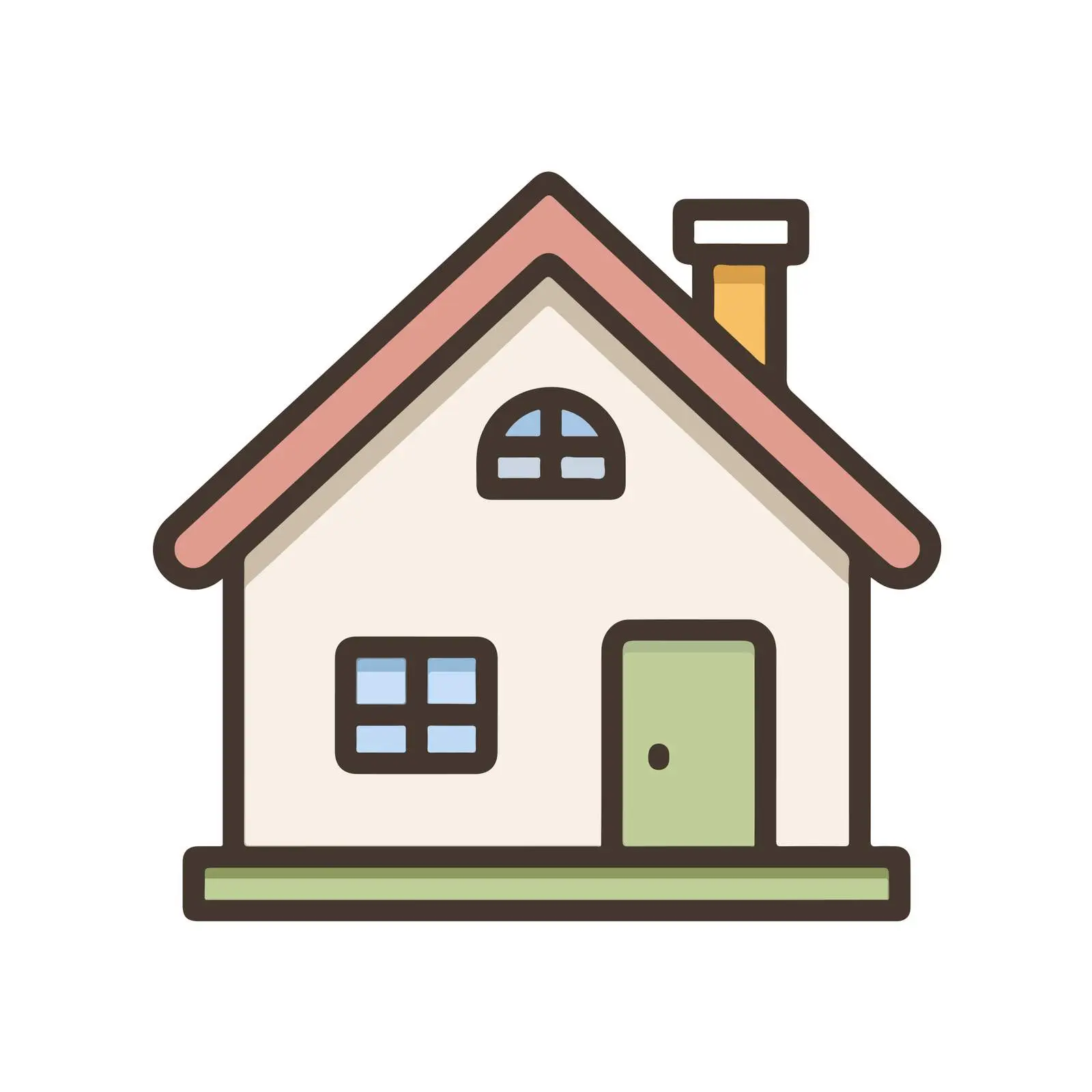 Home Symbol Flat Vector Icon — free download from Dotvec