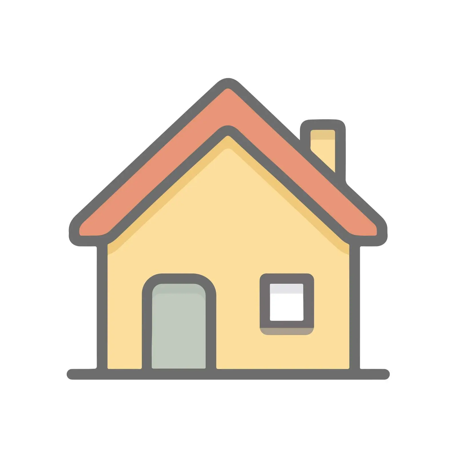 Minimal Home Icon — free download from Dotvec