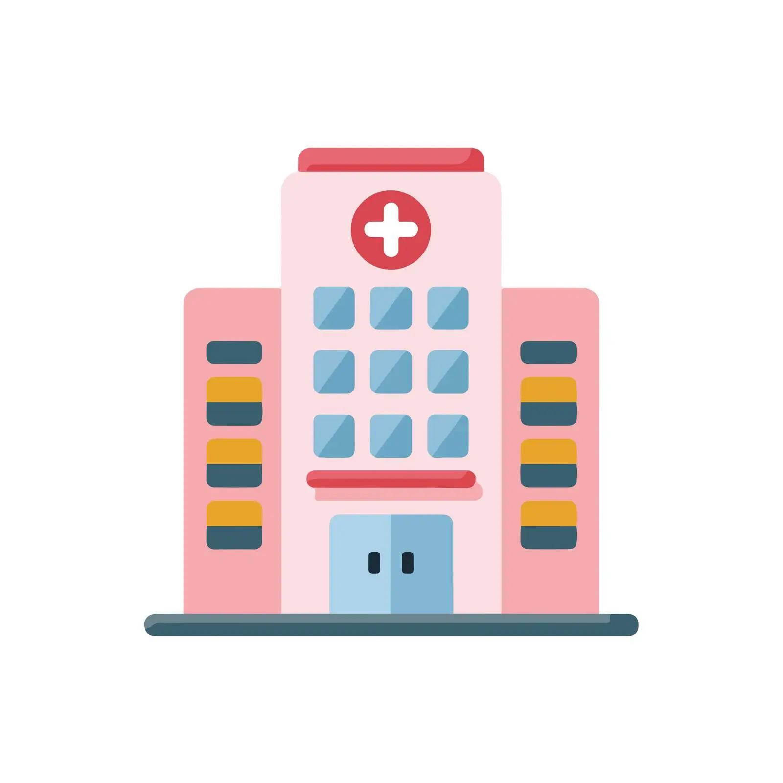 Hospital Icon Set — free download from Dotvec