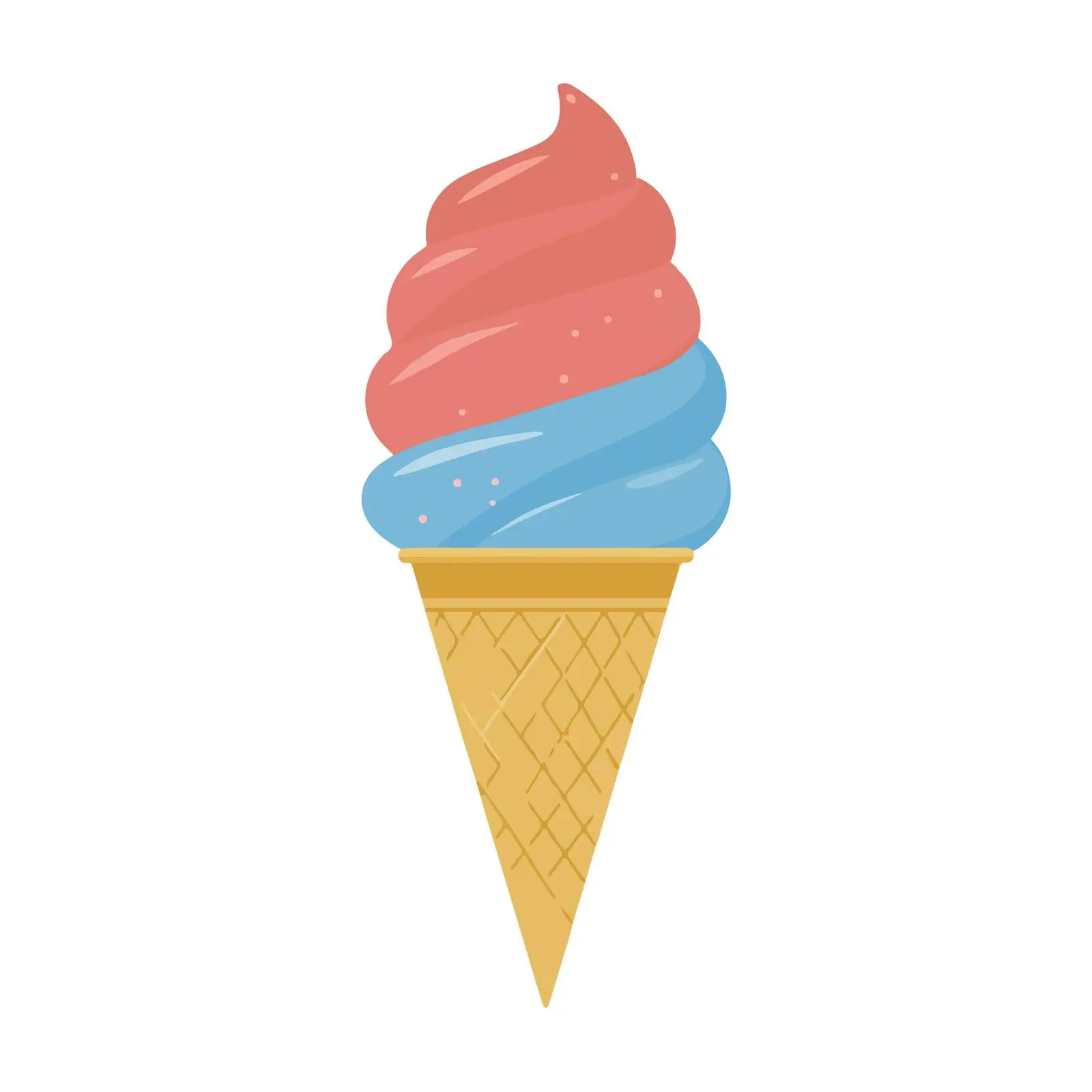 Ice Cream Cone Icon — free download from Dotvec
