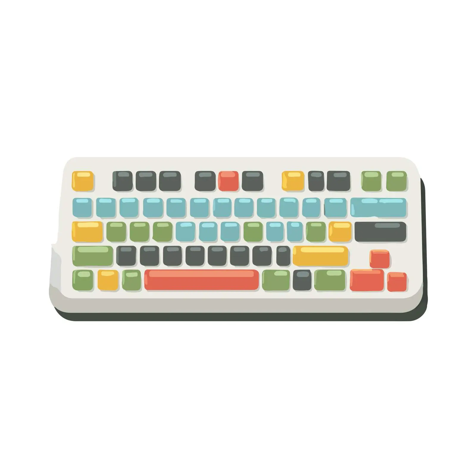 Keyboard Vector Icon — free download from Dotvec