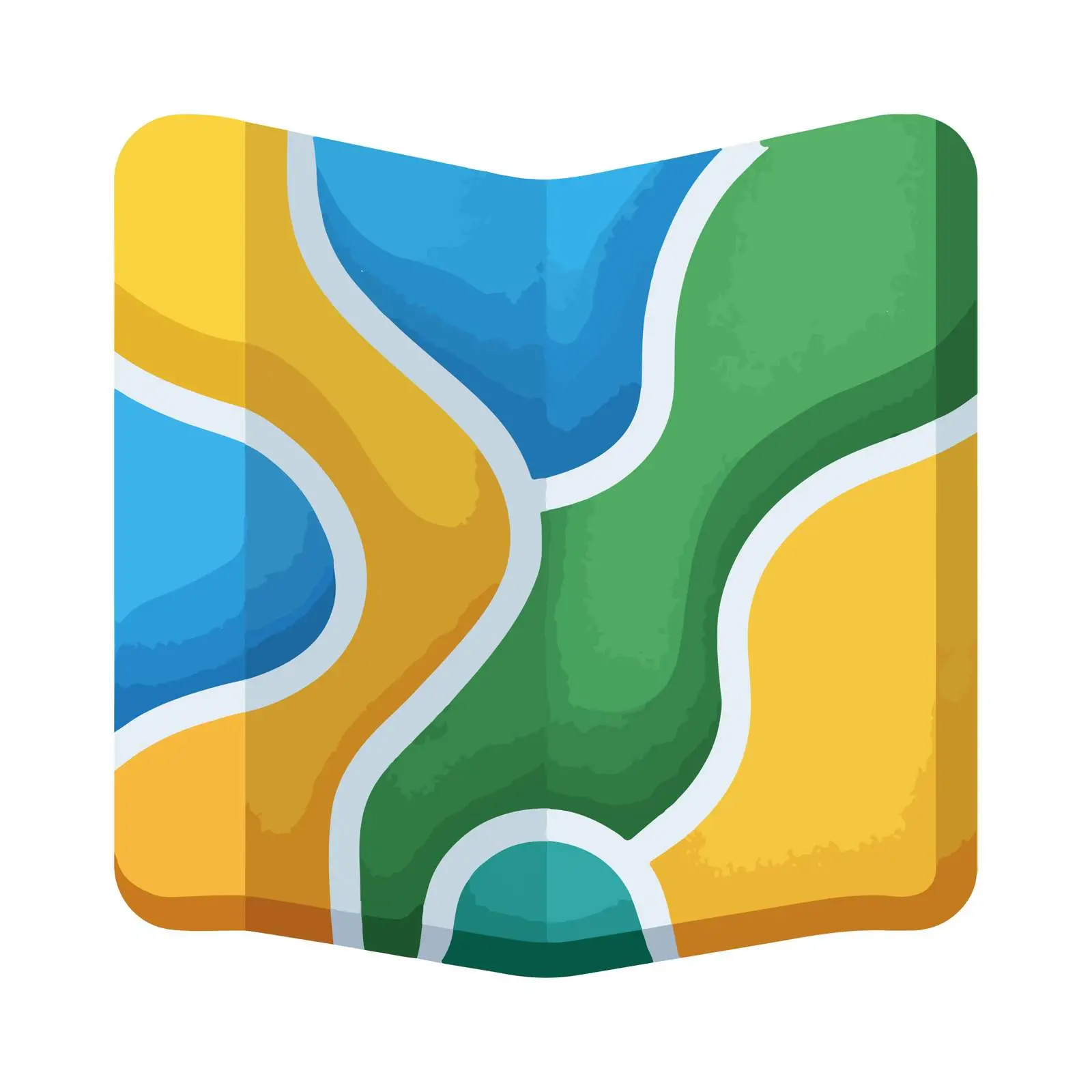 Simple Map Icon — free download from Dotvec
