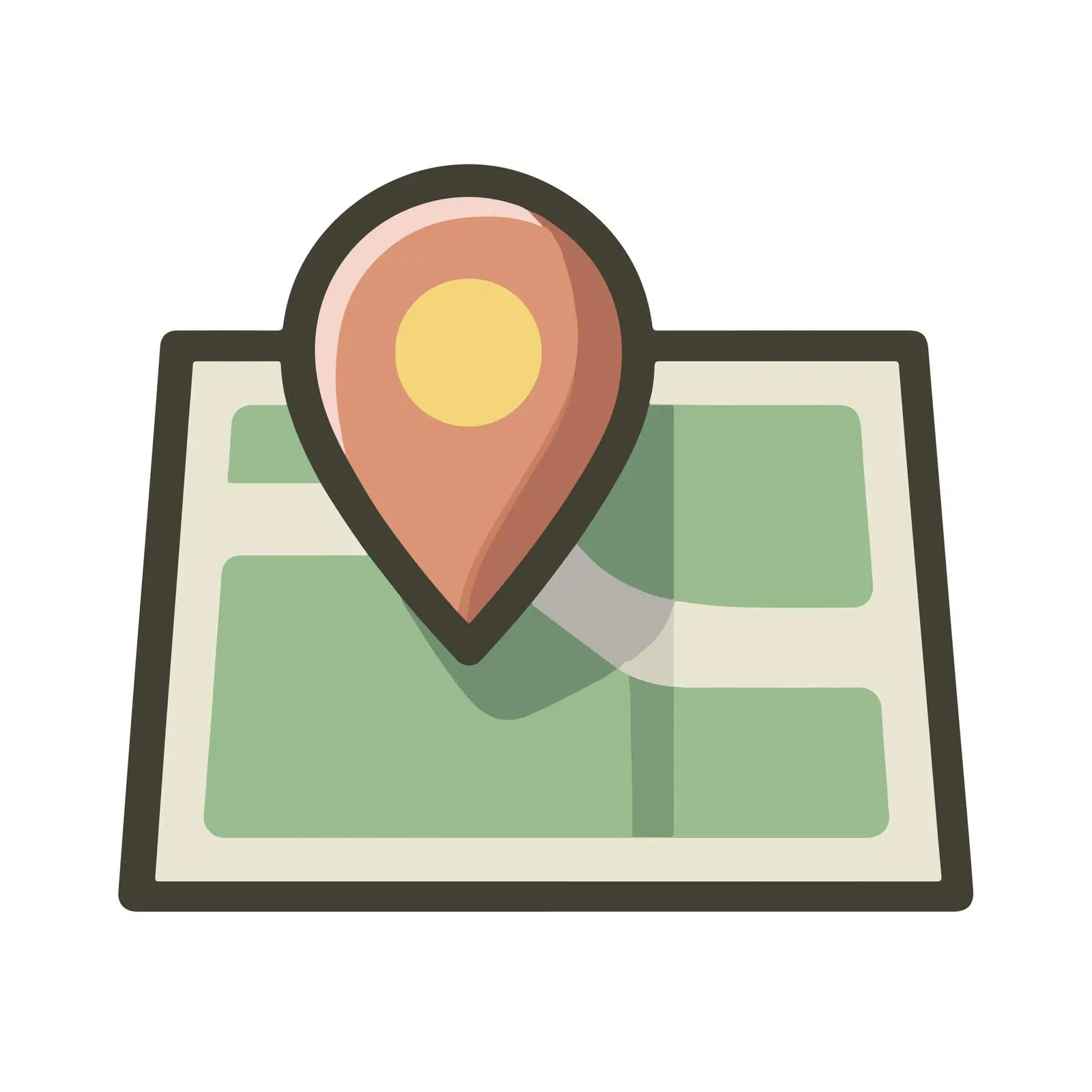 Map Icon — free download from Dotvec