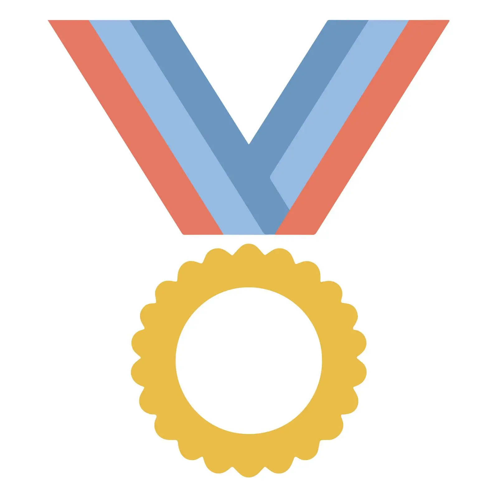 Elegant Medal Icon — free download from Dotvec