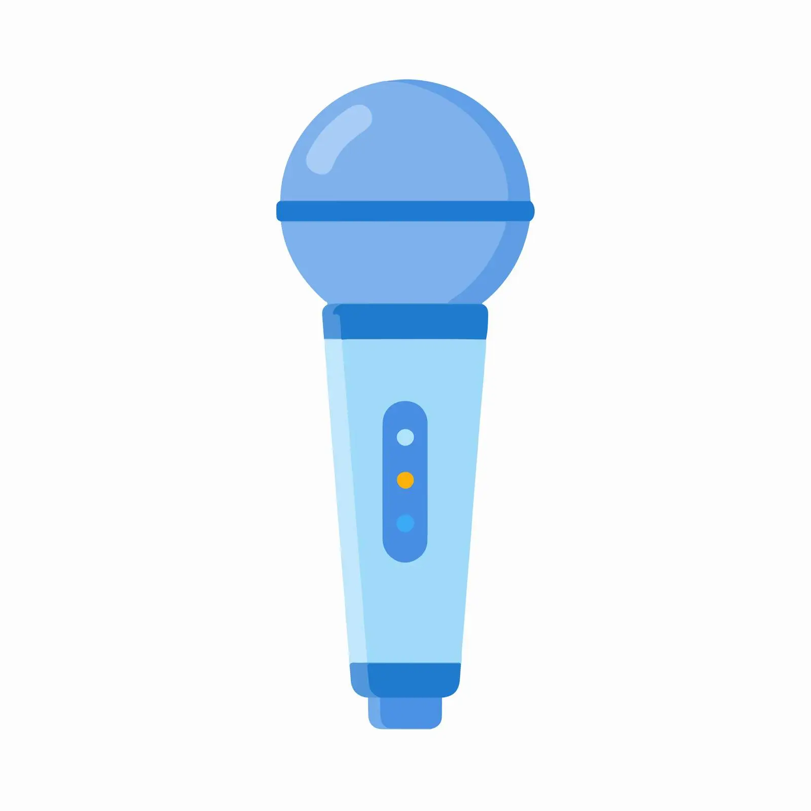 Microphone Flat Vector Icon — free download from Dotvec