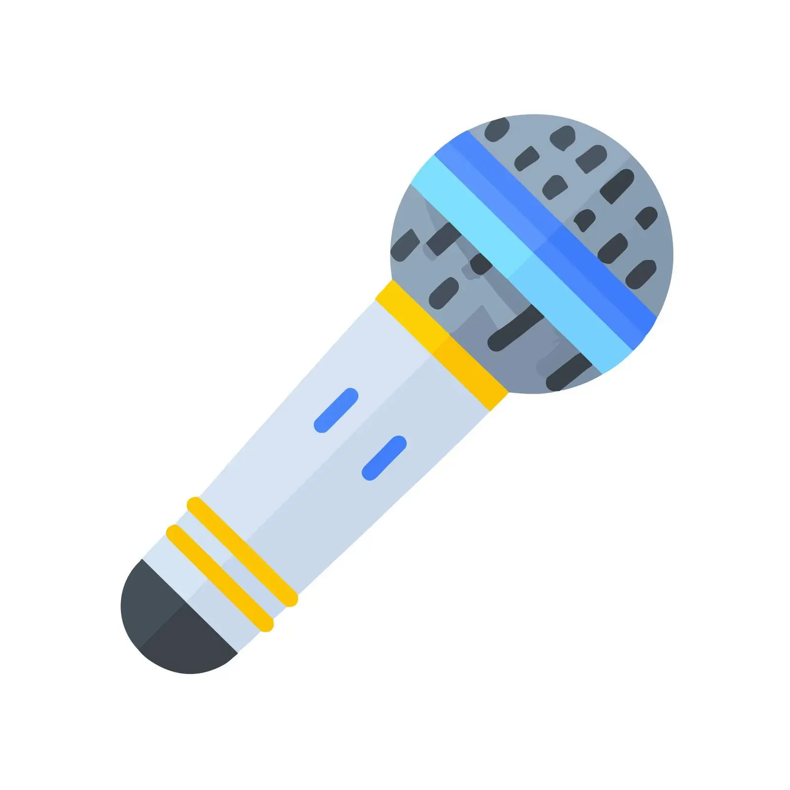Microphone Flat Icon — free download from Dotvec