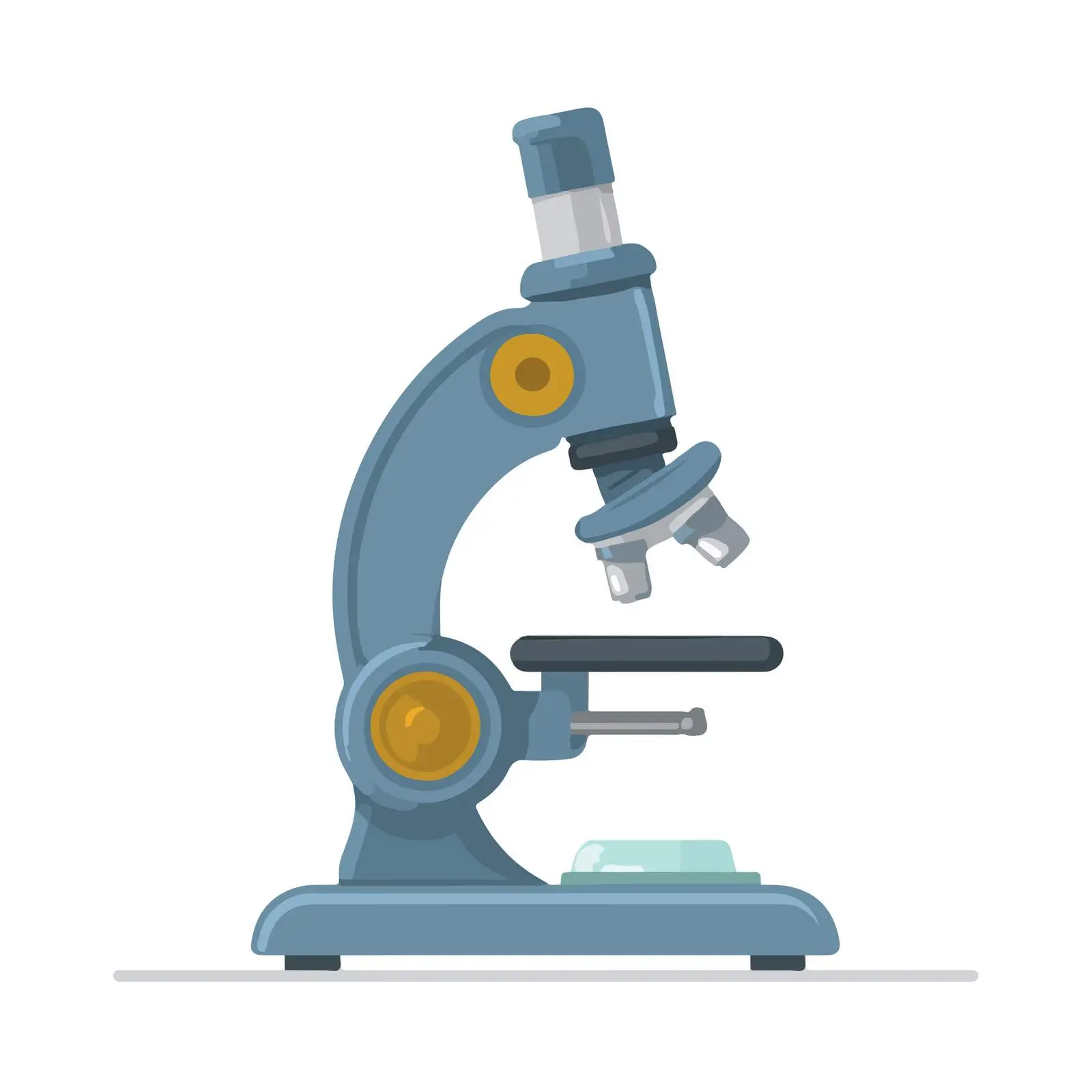 Microscope Icon for Scientific Use — free download from Dotvec