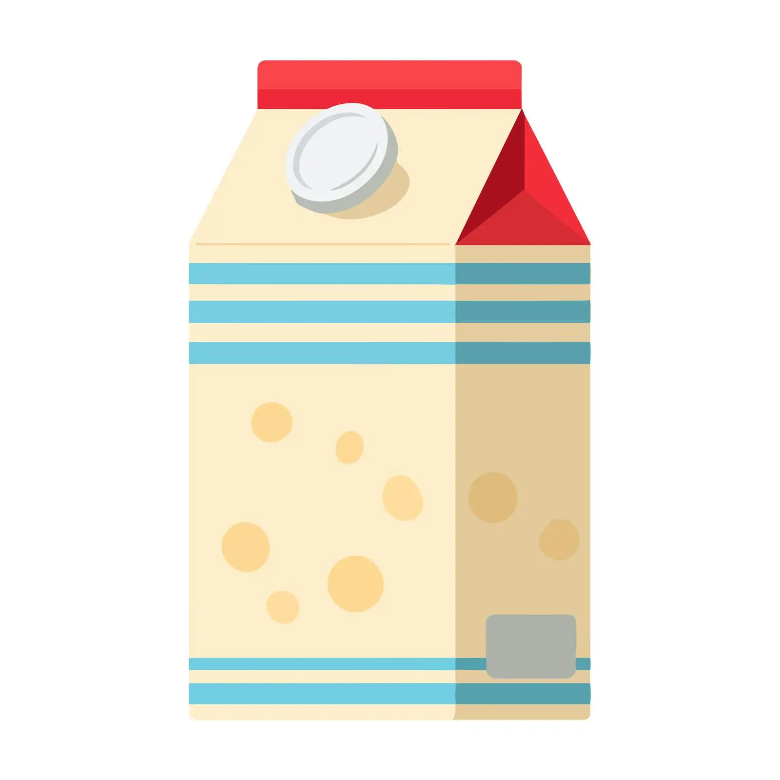 Milk Carton Flat Vector Icon — free download from Dotvec