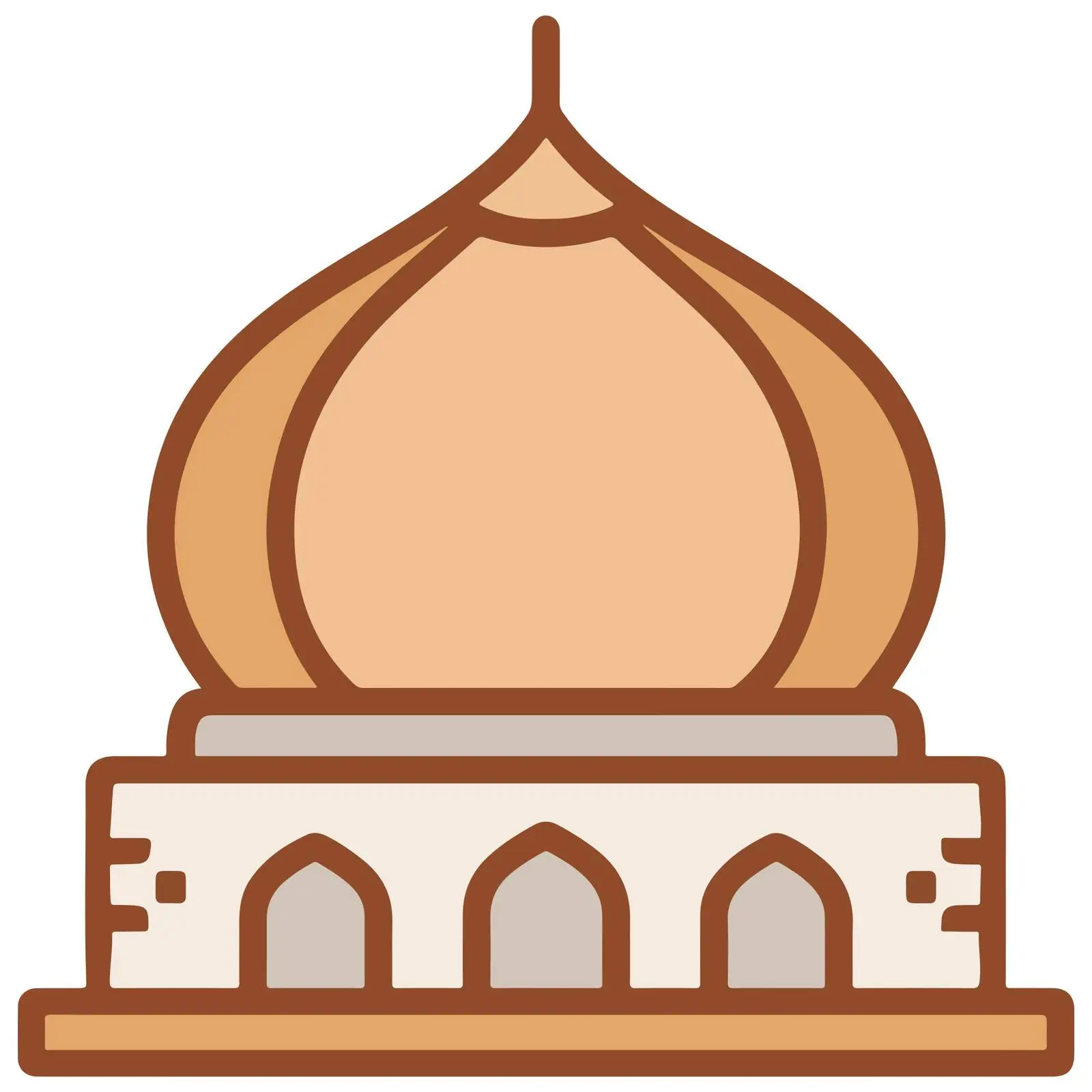 Mosque Dome Icon — free download from Dotvec