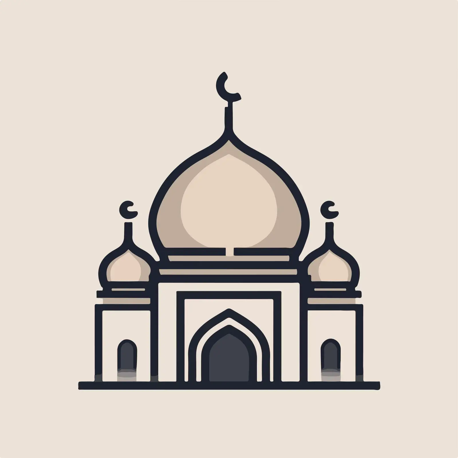 Mosque Dome Icon — free download from Dotvec