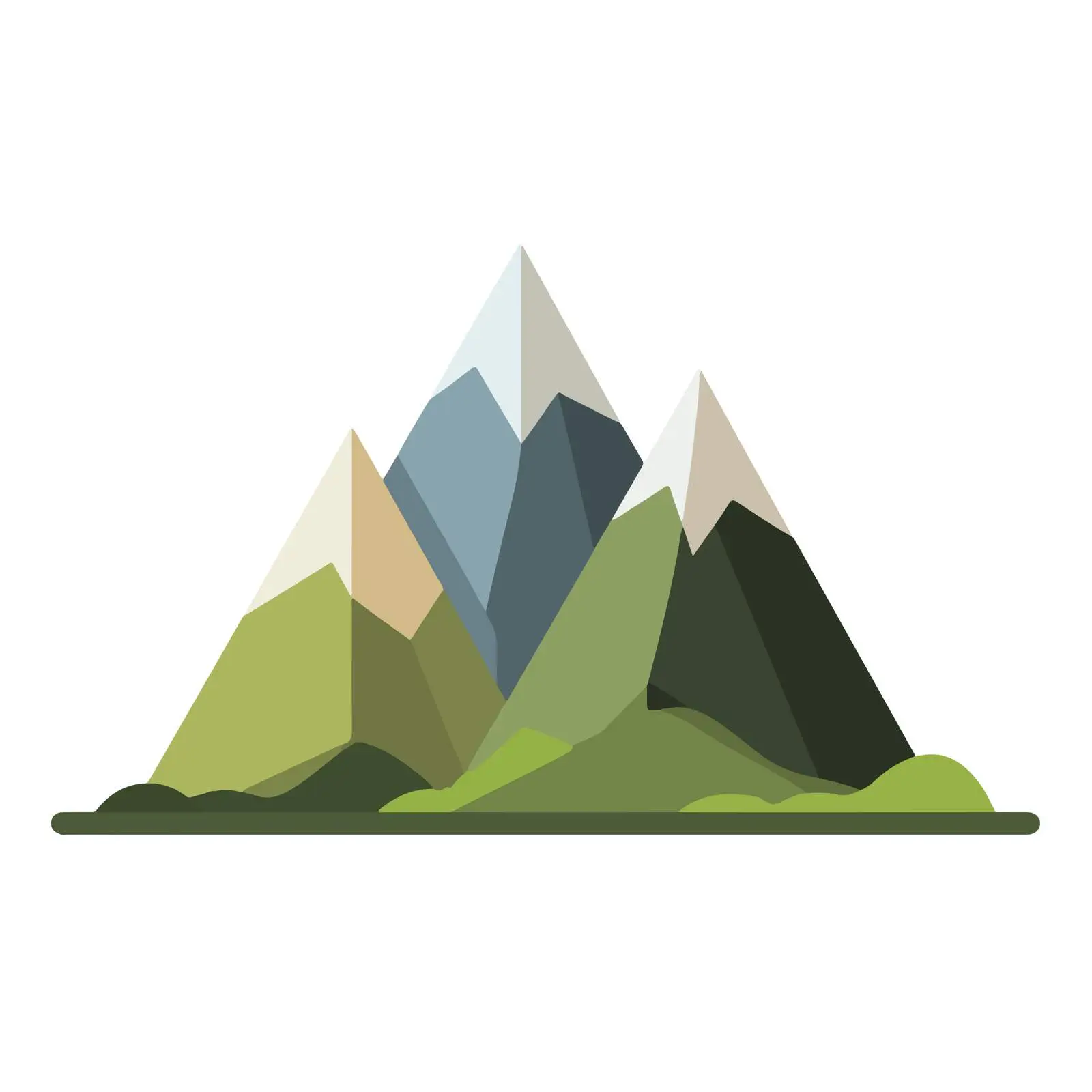 Mountain Icon Design — free download from Dotvec