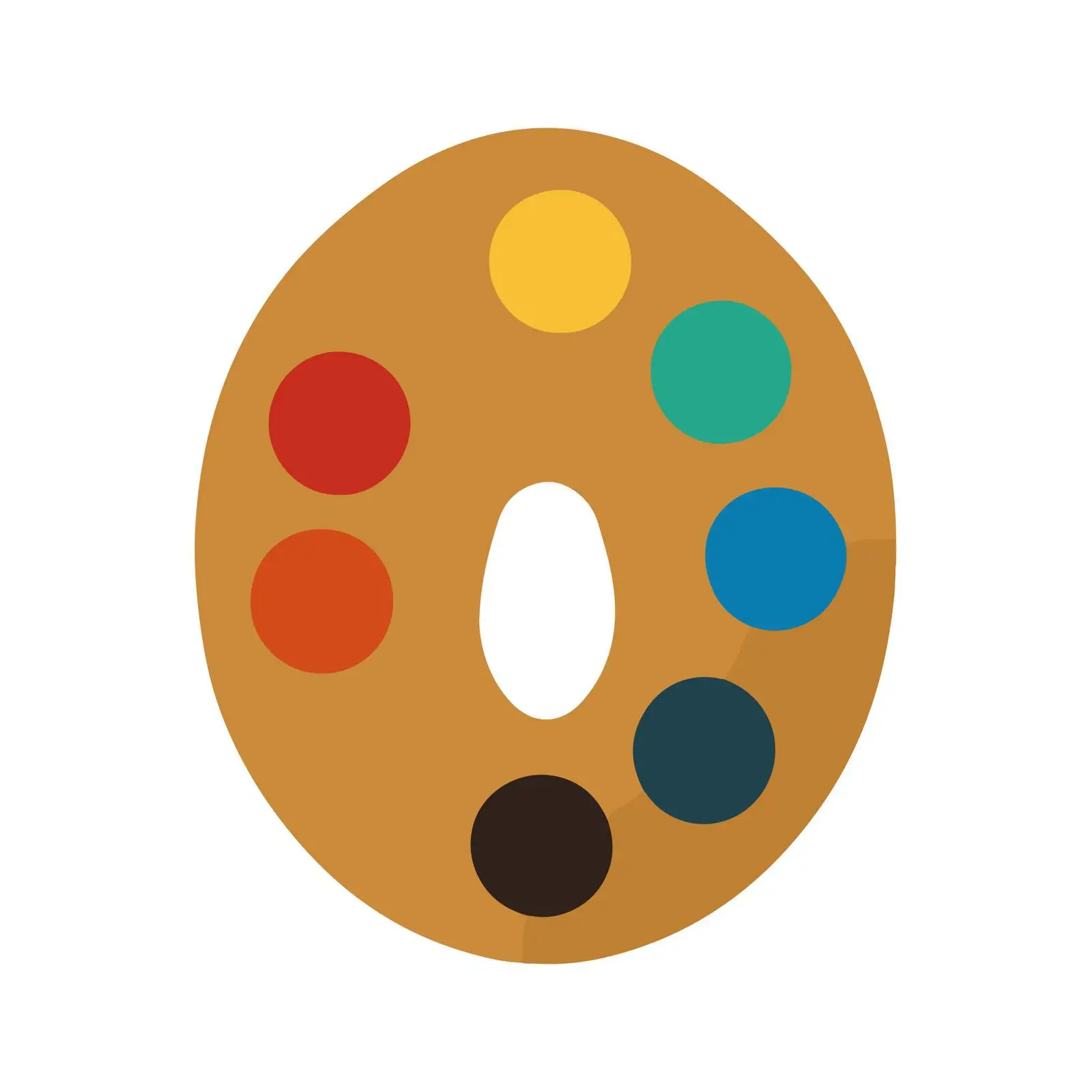Palette Icon for Designers — free download from Dotvec