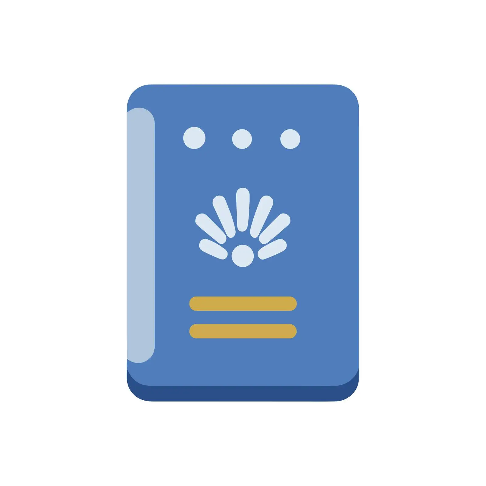 Minimal Passport Icon — free download from Dotvec