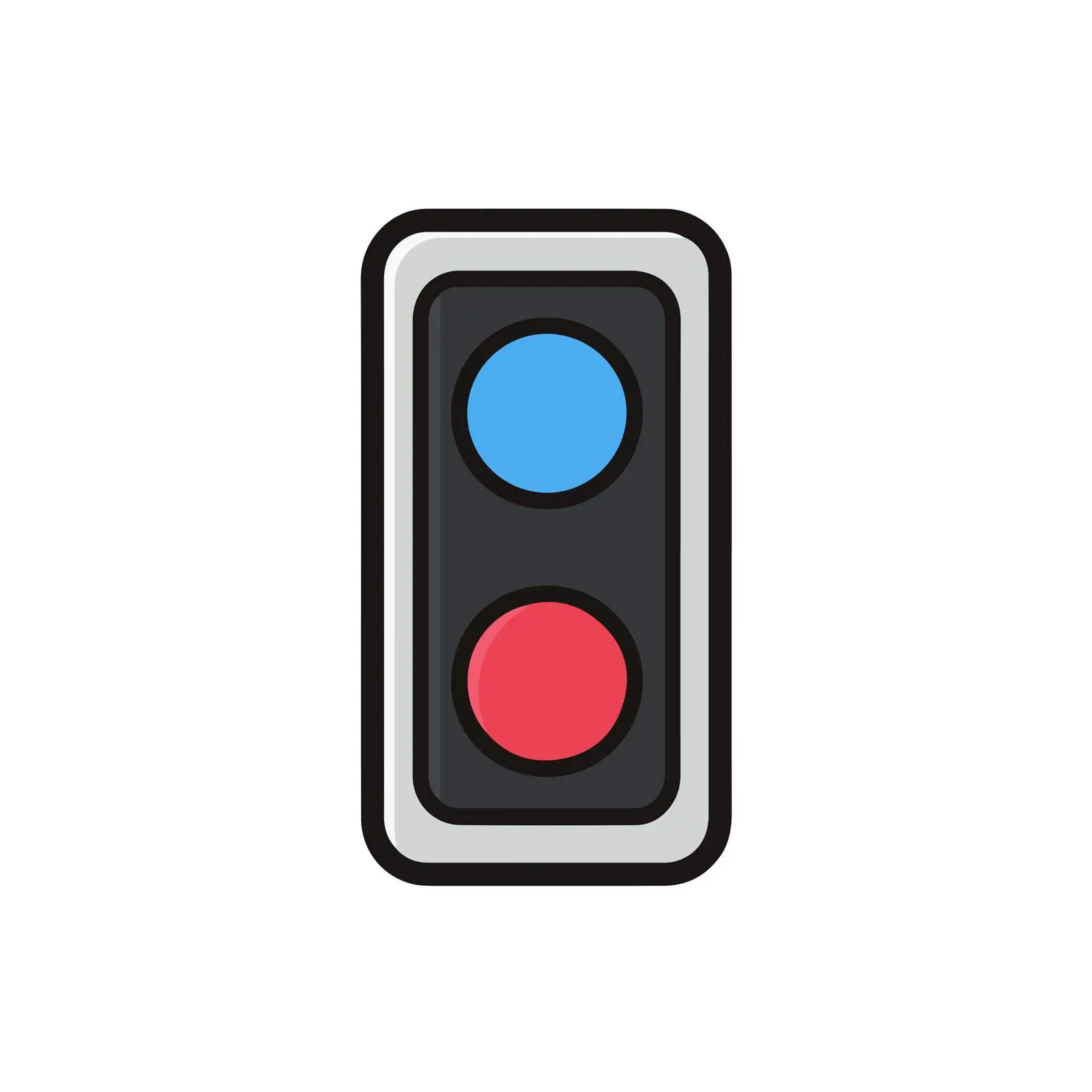 Colorful Pause Button Icon — free download from Dotvec