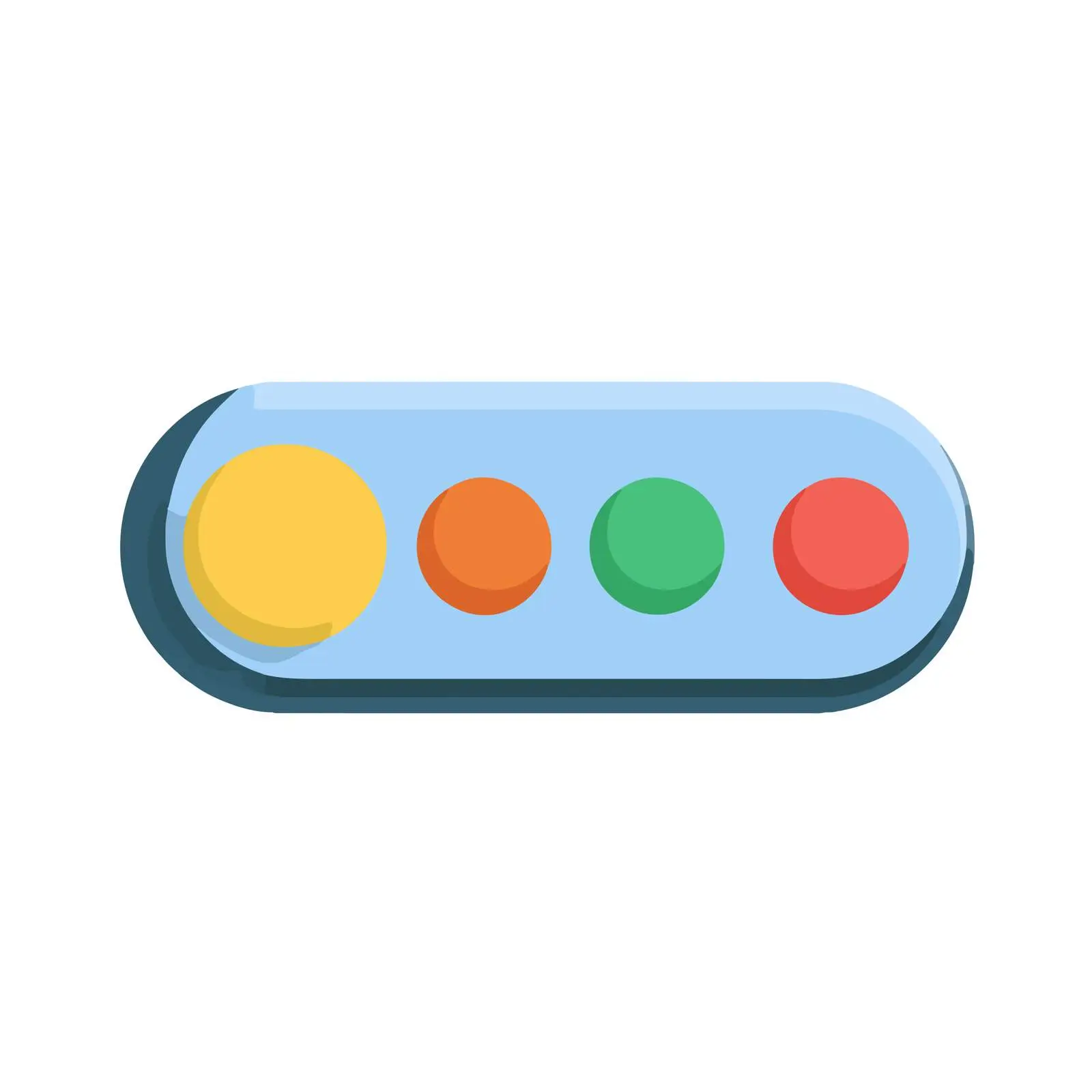 Colorful Pause Button Icon — free download from Dotvec