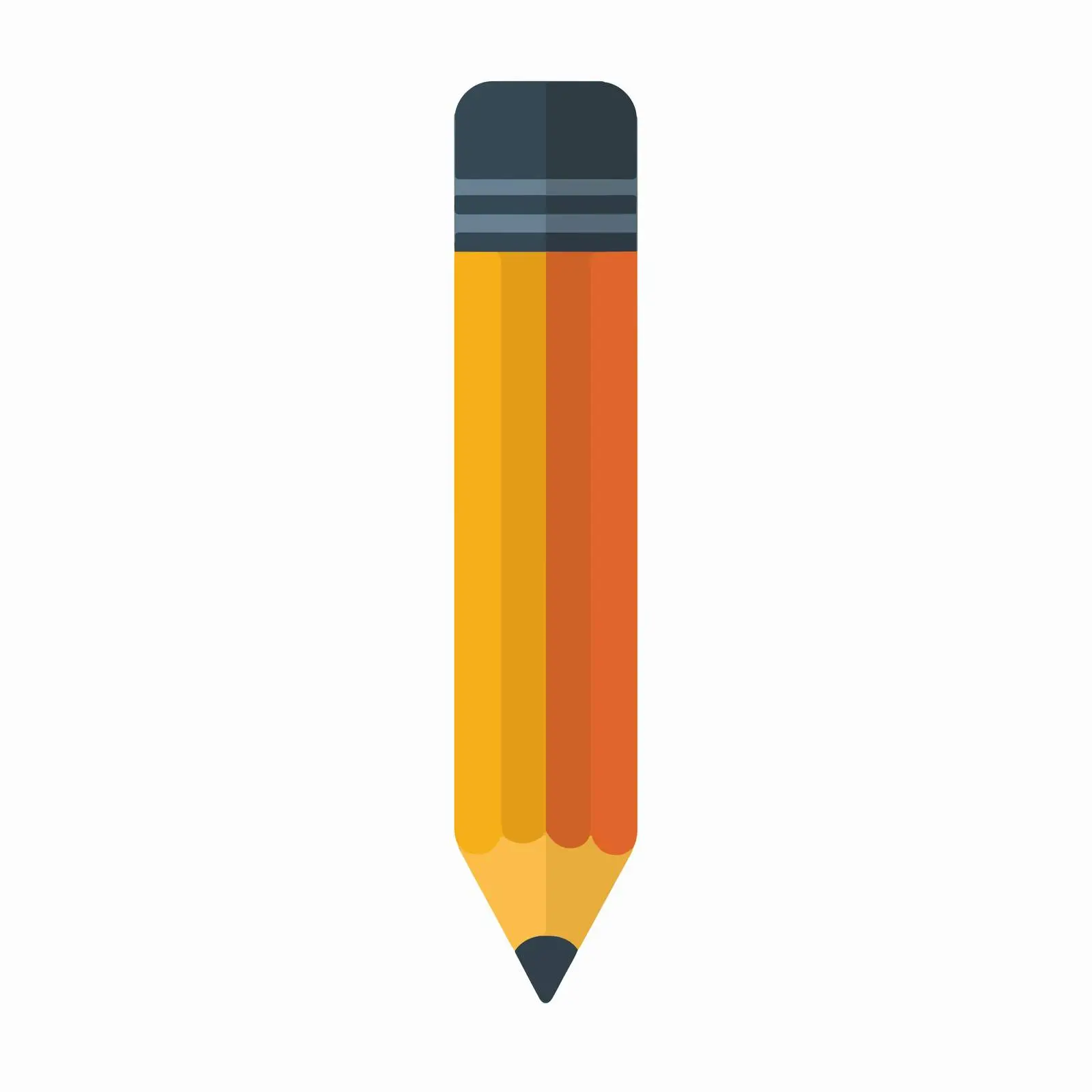 Pencil Icon Flat Vector Style — free download from Dotvec