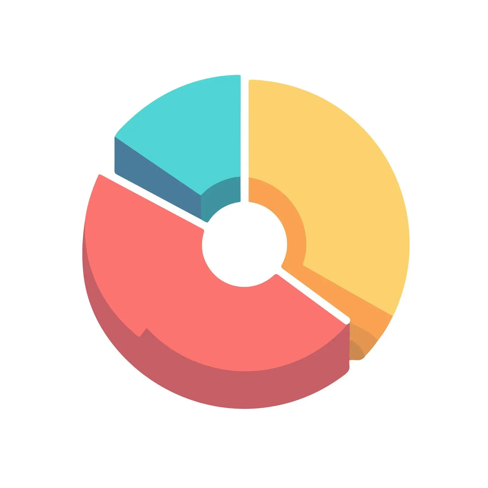 Minimal Pie Chart Icon — free download from Dotvec