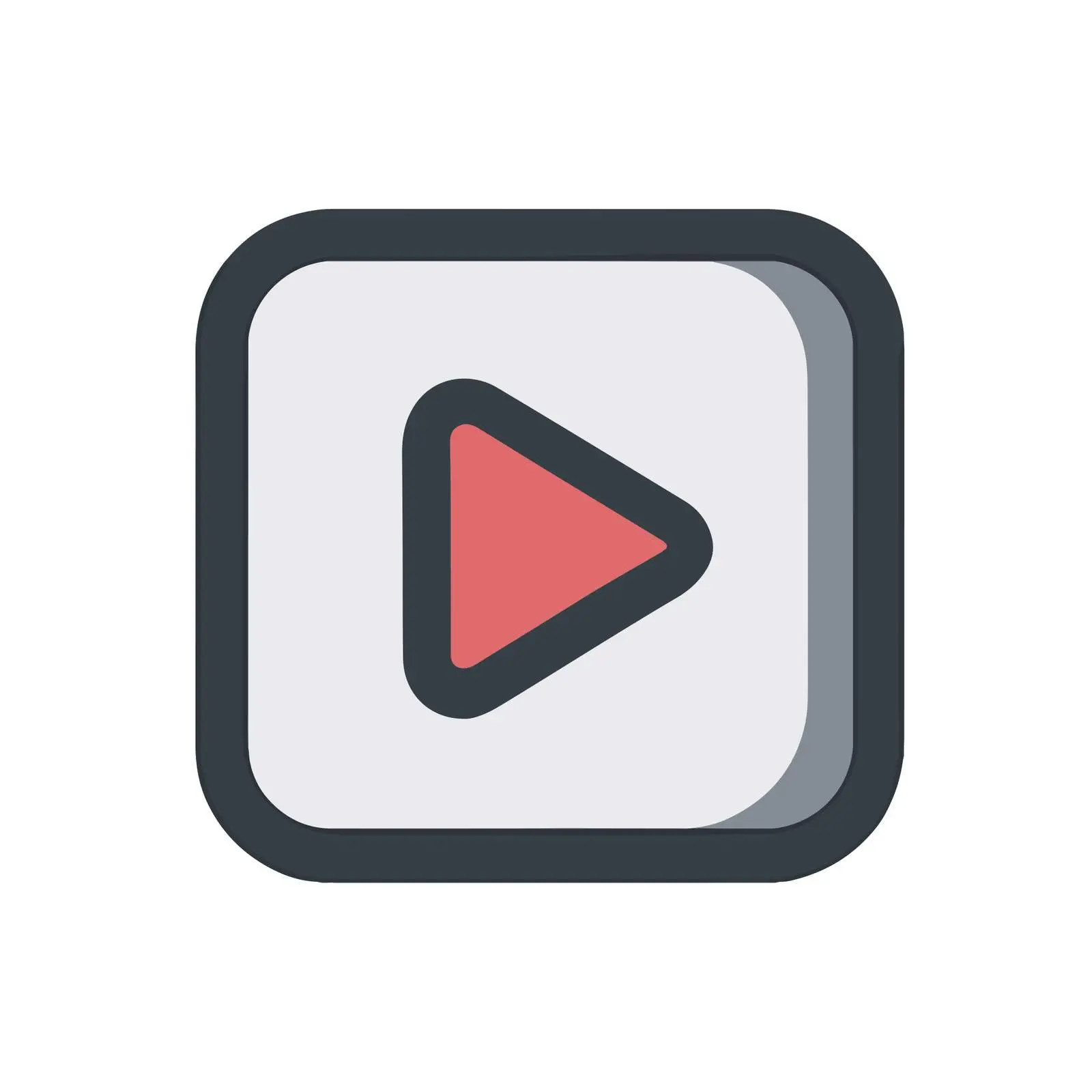 Play Button Icon — free download from Dotvec