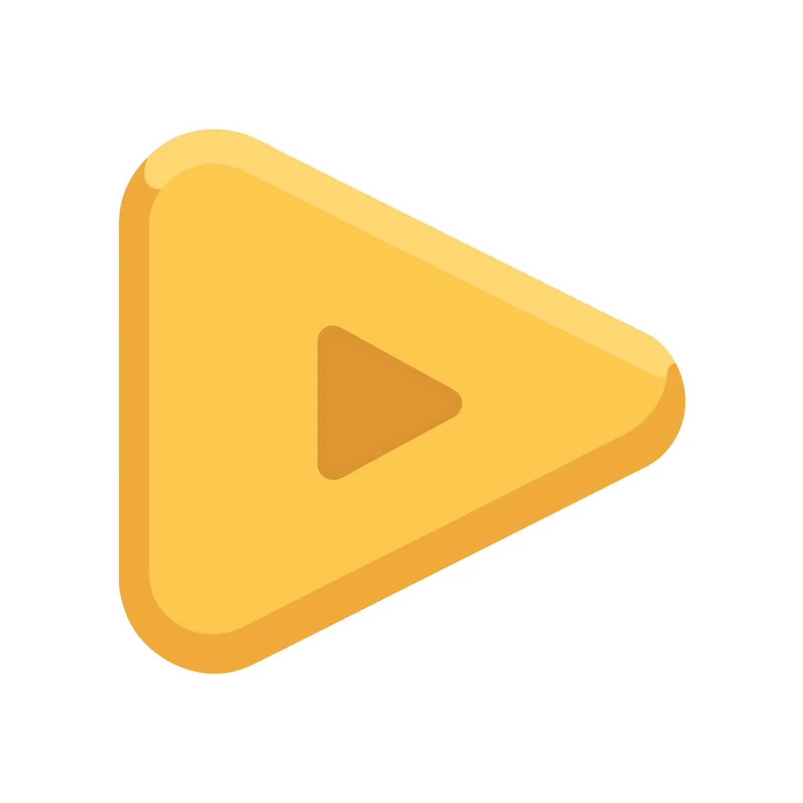 Minimal Play Button Icon — free download from Dotvec