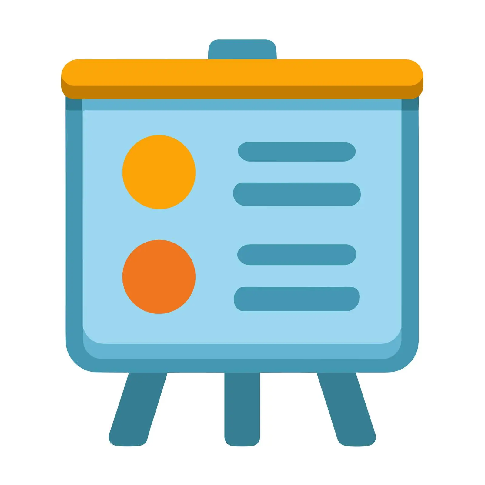 Presentation Board Icon — free download from Dotvec