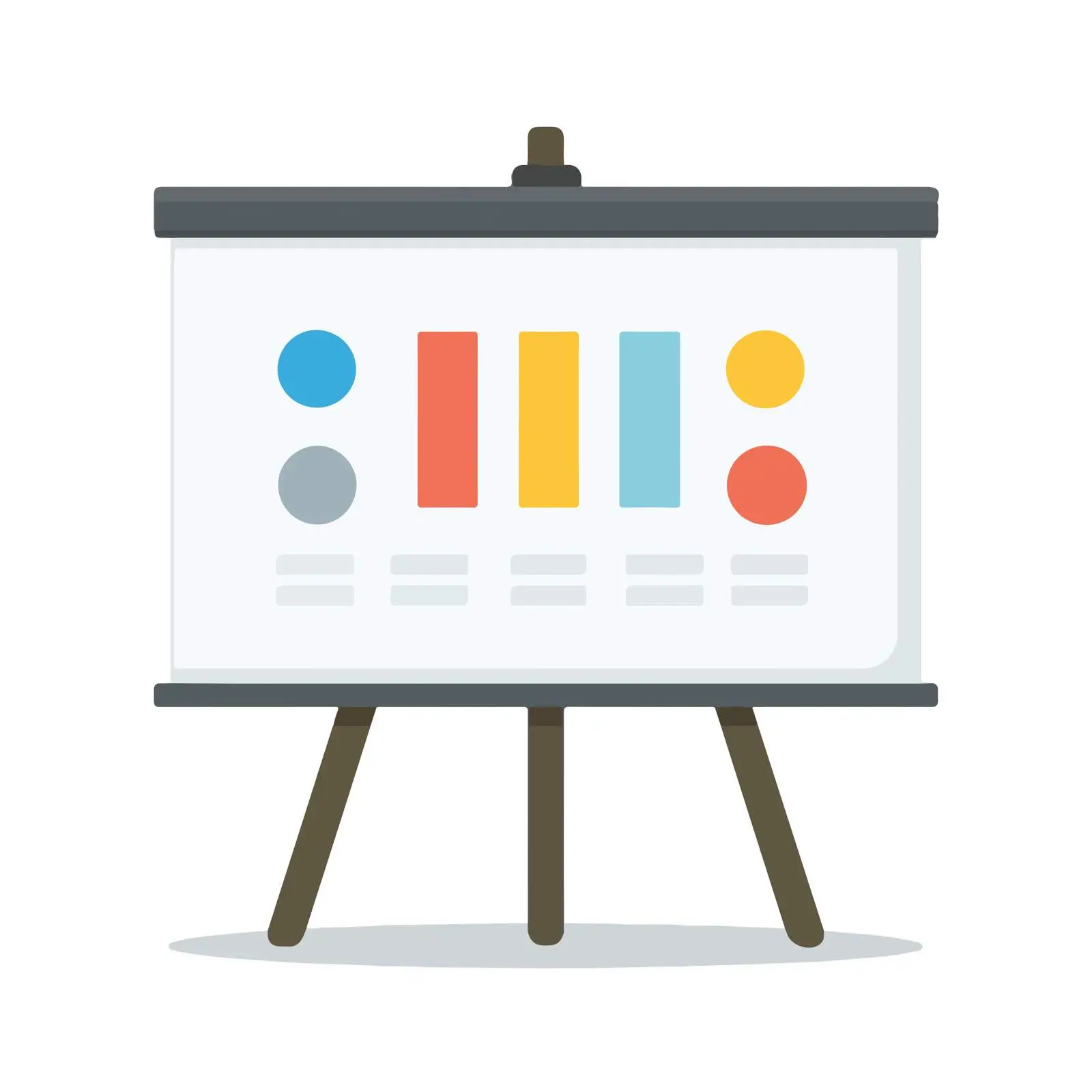 Presentation Board Icon — free download from Dotvec