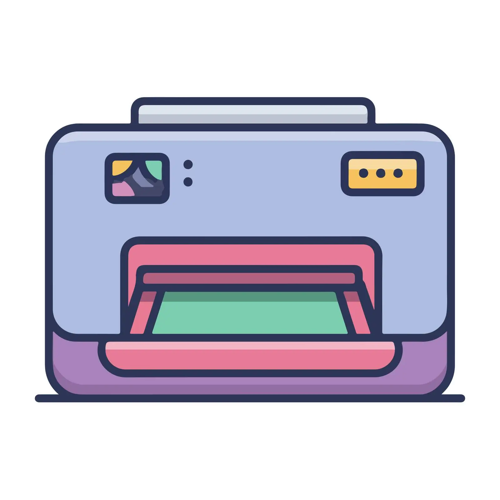 Printer Outline Vector Icon — free download from Dotvec