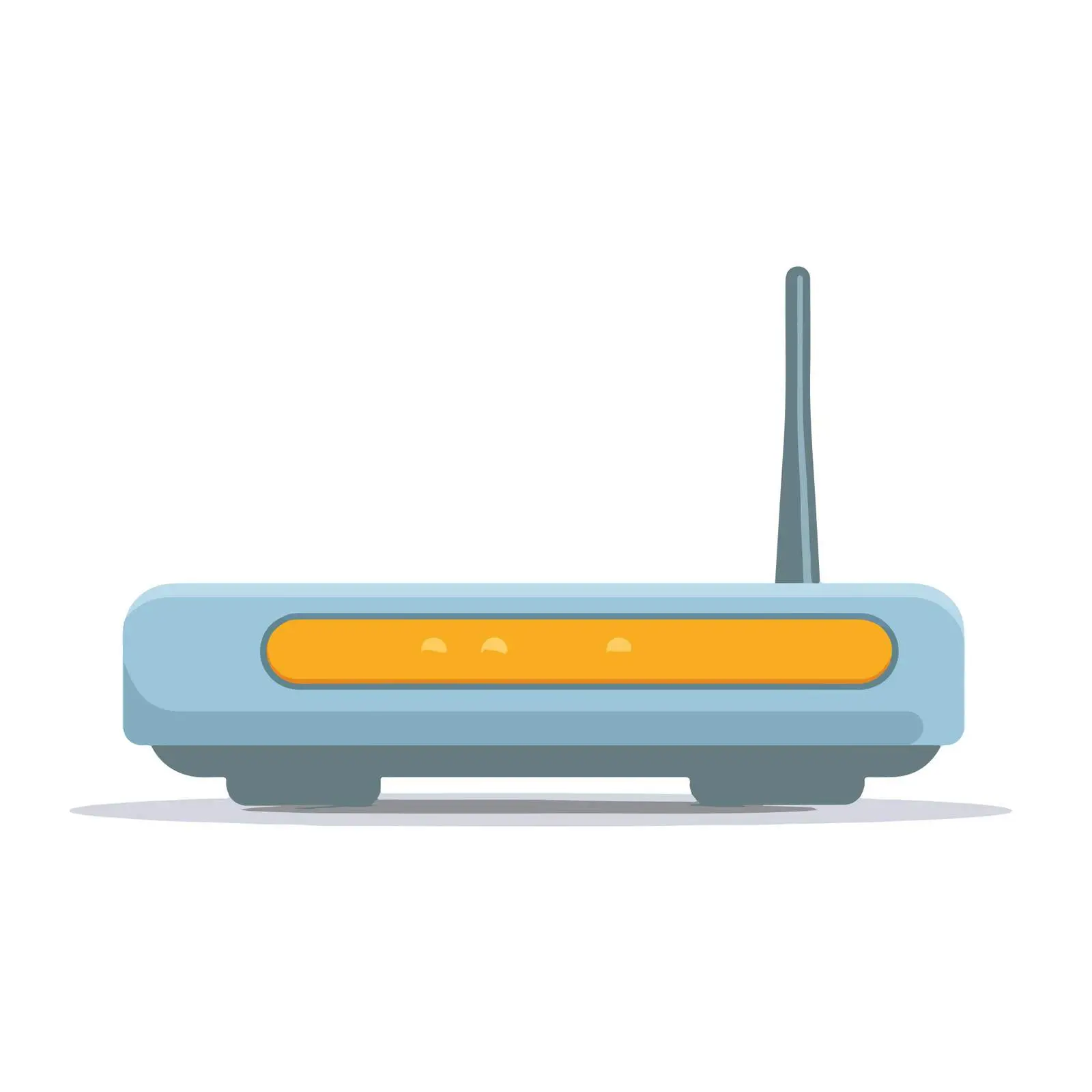 Router Icon Flat Vector Style — free download from Dotvec