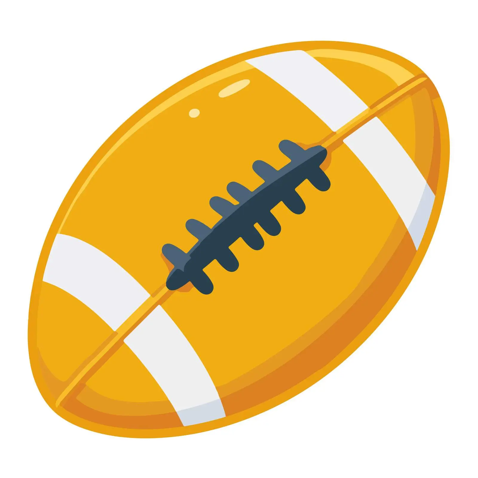 Rugby Ball Icon — free download from Dotvec