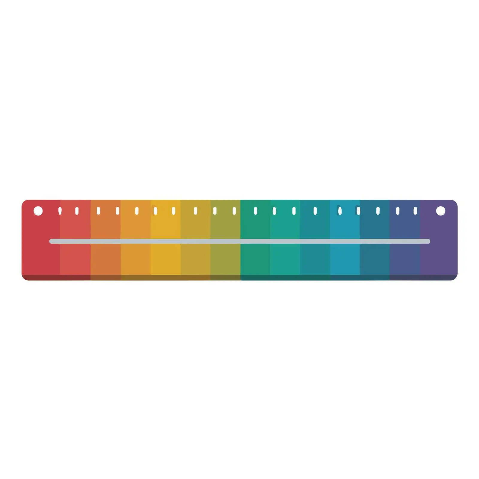 Colorful Ruler Icon — free download from Dotvec
