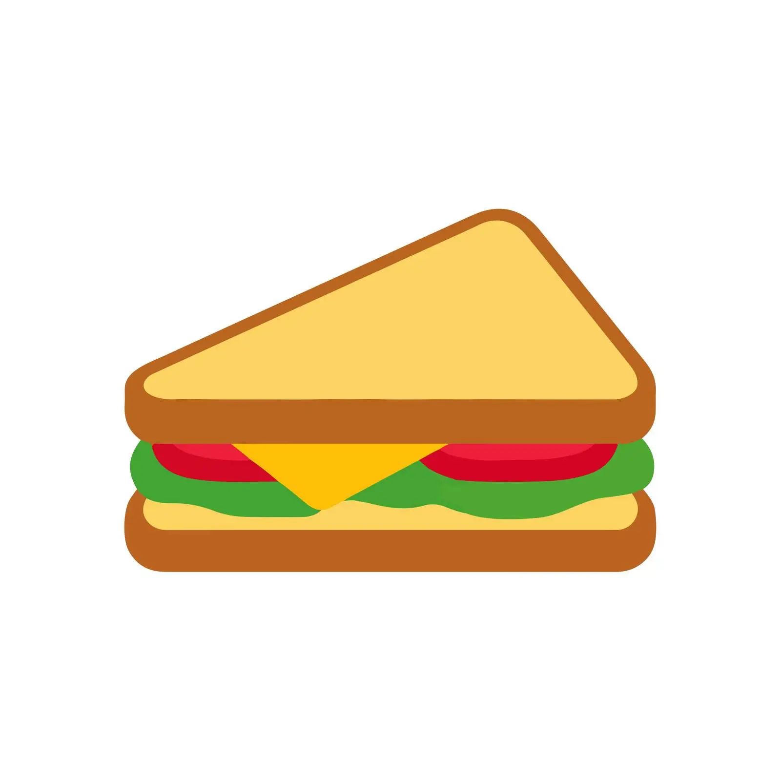 Sandwich Flat Vector Icon — free download from Dotvec