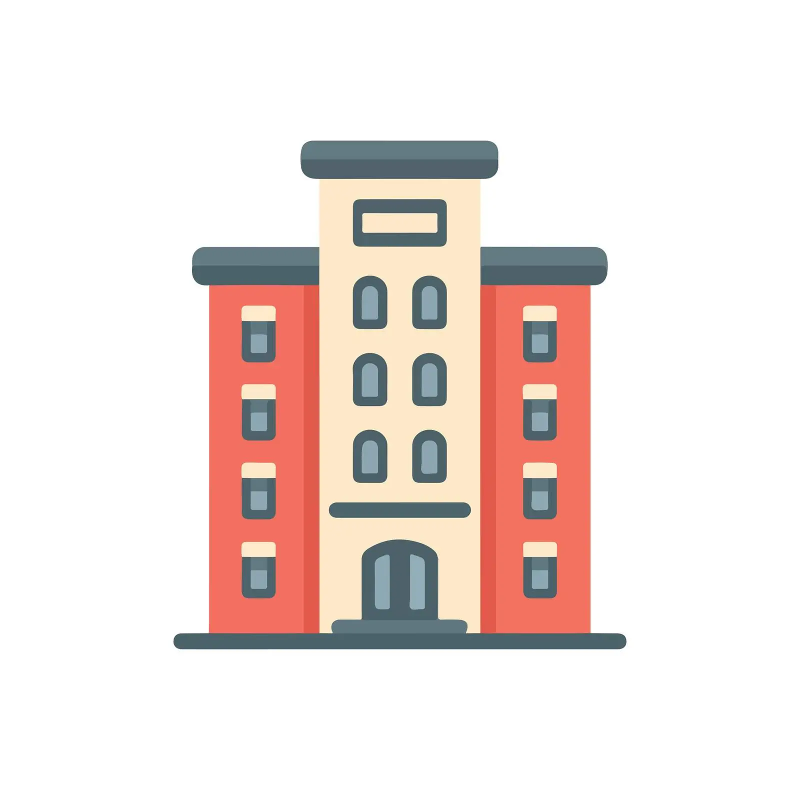 School Building Icon — free download from Dotvec