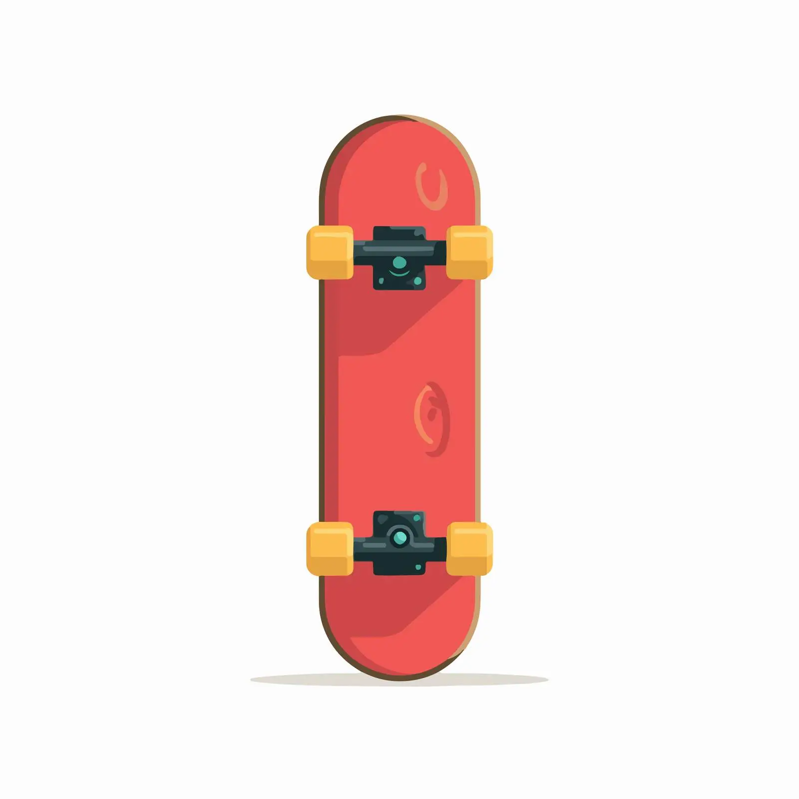 Skateboard Filled Vector Icon — free download from Dotvec