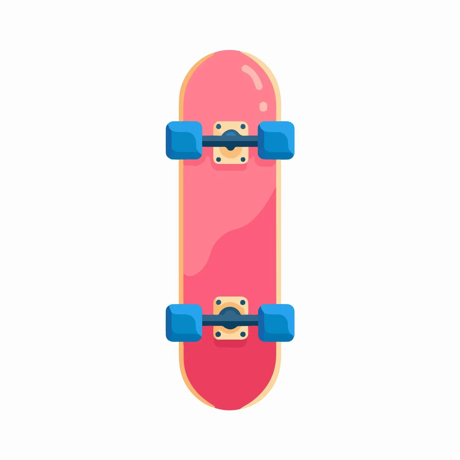 Skateboard Filled Vector Icon — free download from Dotvec