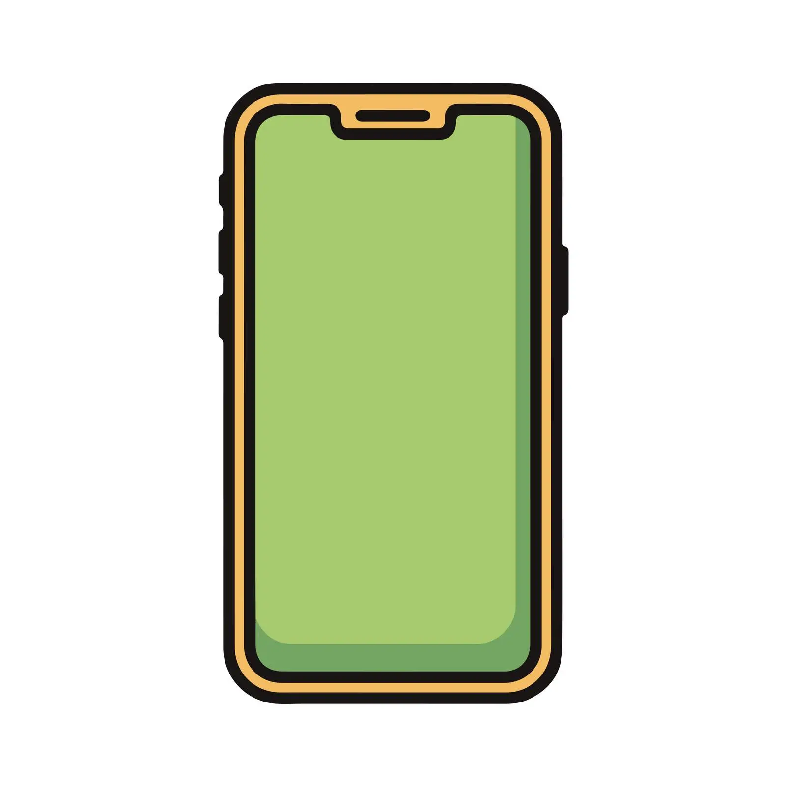 Smartphone Outline Icon — free download from Dotvec