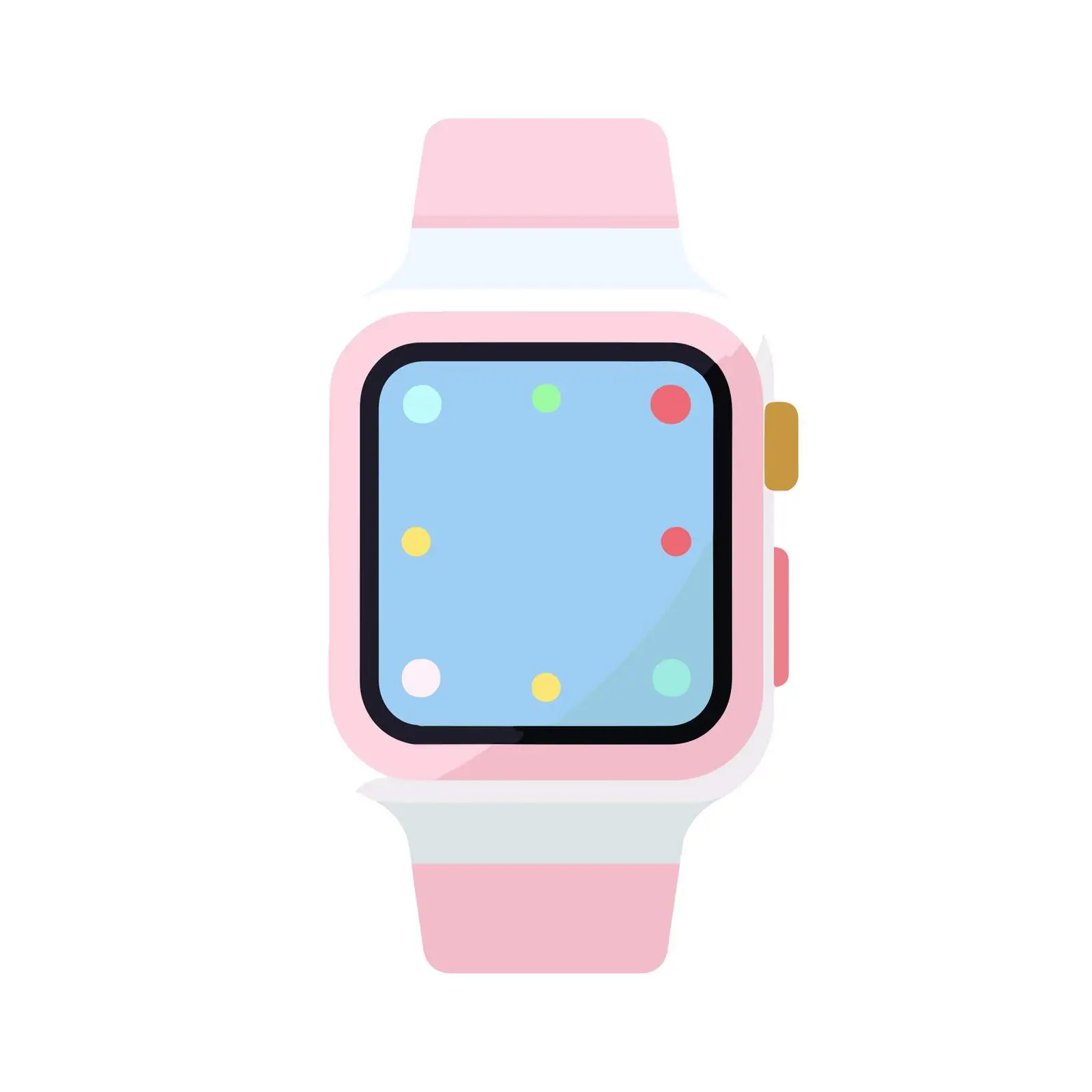 Colorful Smartwatch Icon — free download from Dotvec