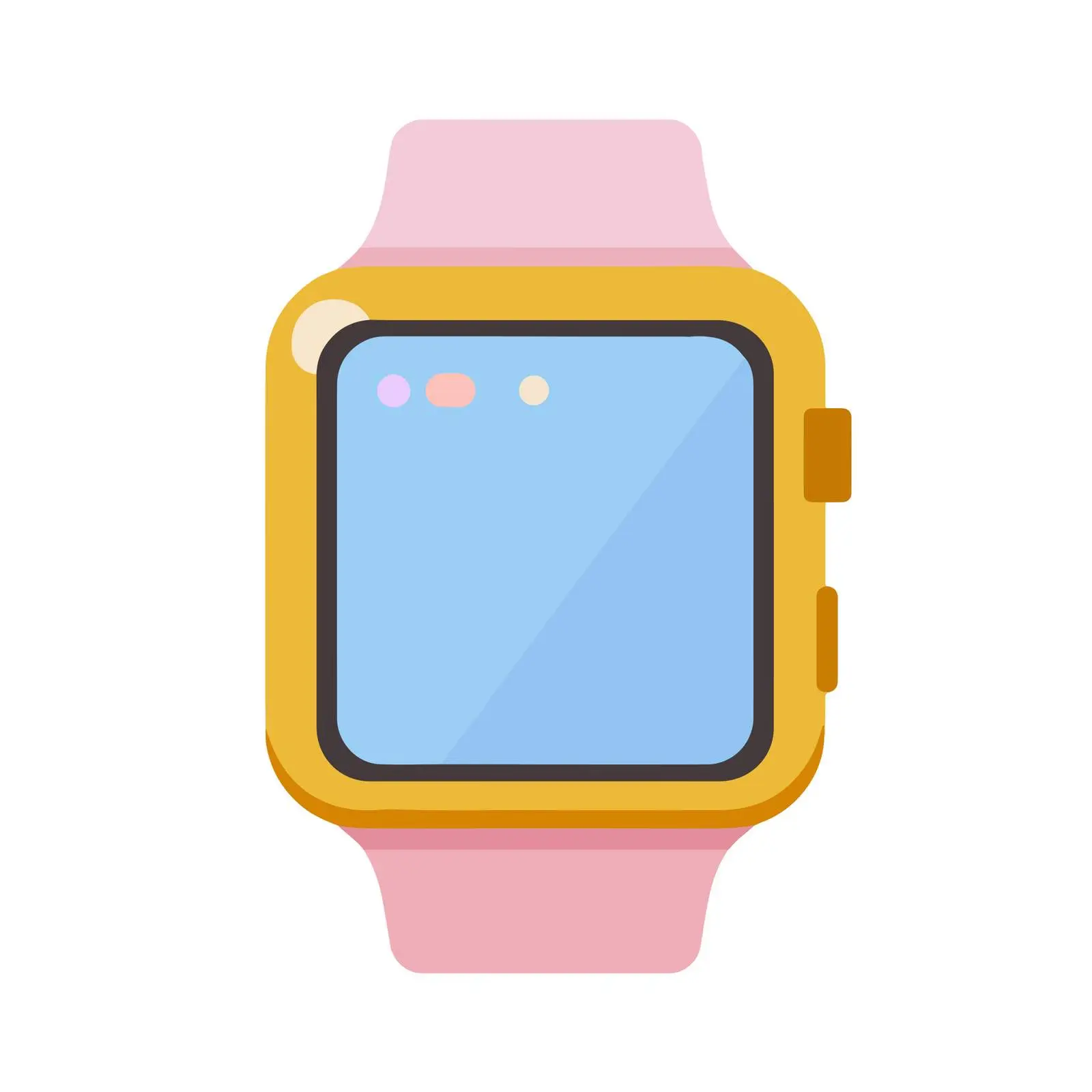 Smartwatch Colorful Vector Icon — free download from Dotvec