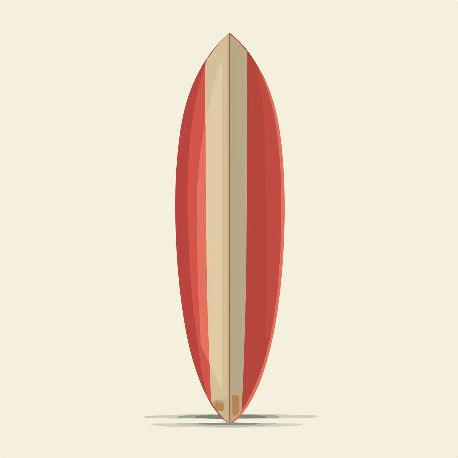 Surfboard Icon Minimal Design — free download from Dotvec