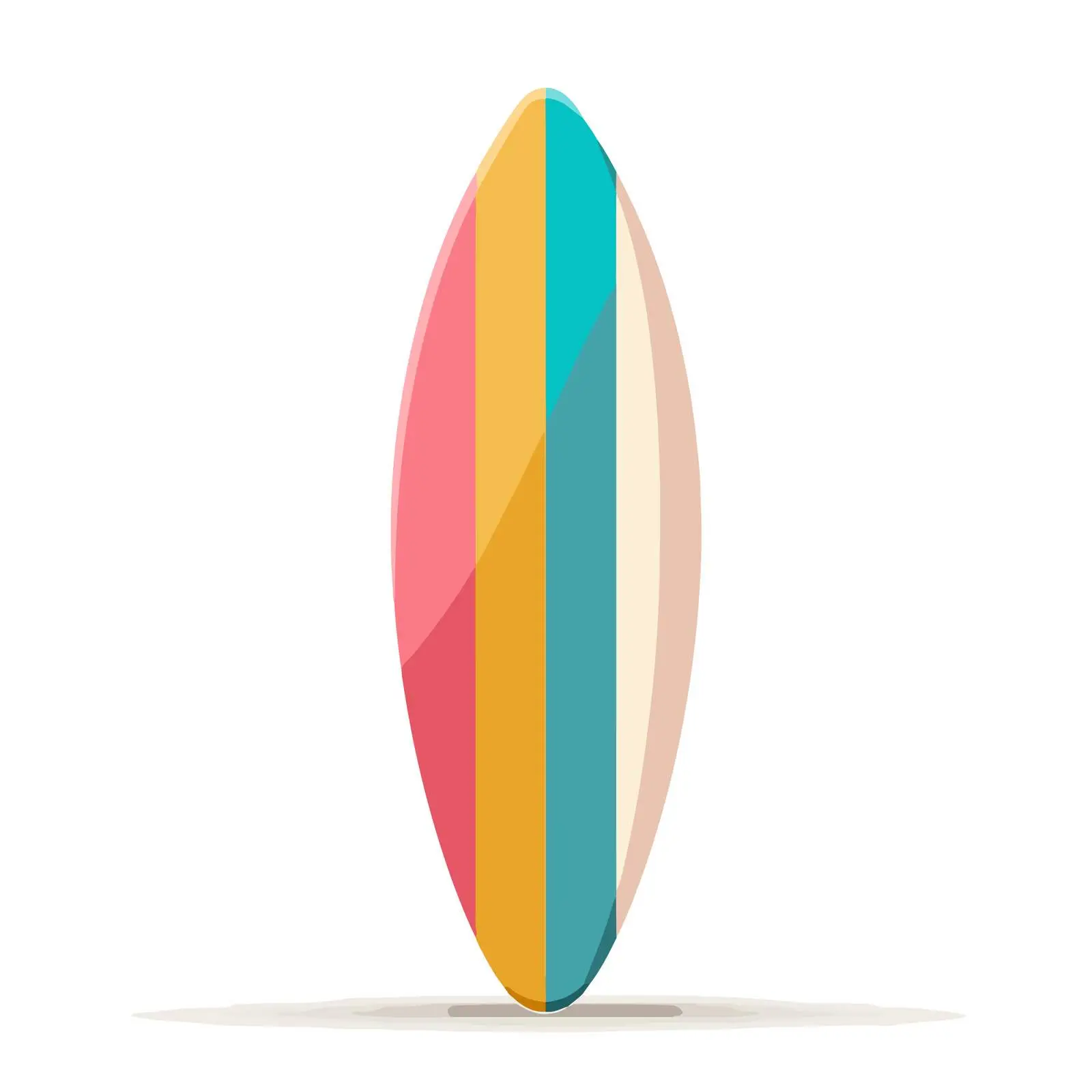 Minimal Surfboard Icon — free download from Dotvec