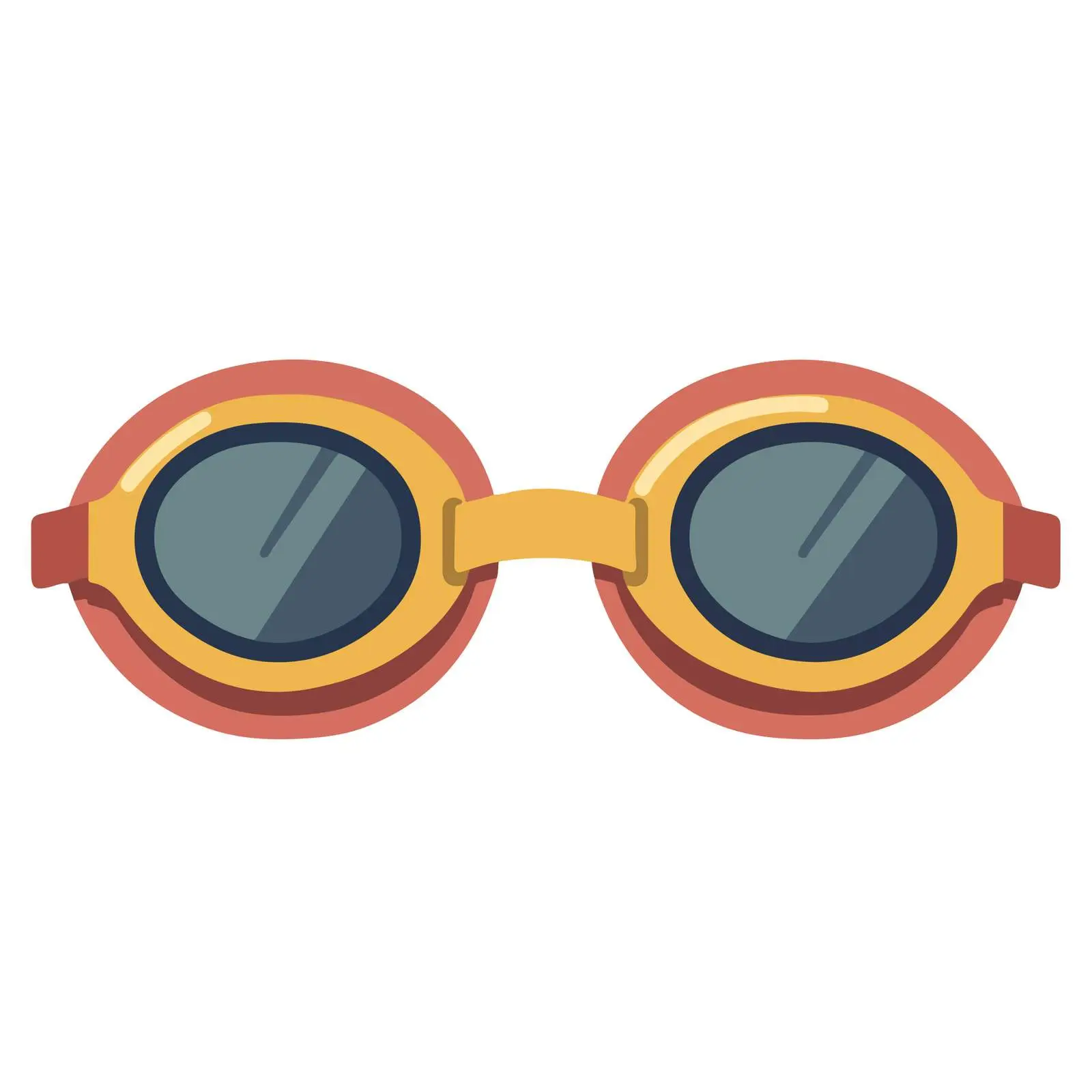 Swimming Goggles Icon — free download from Dotvec
