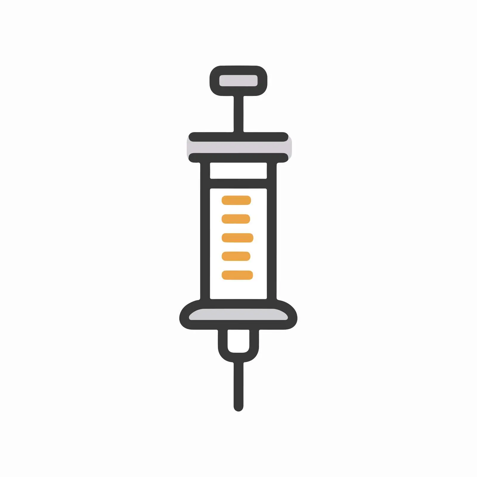 Medical syringe icon — free download from Dotvec