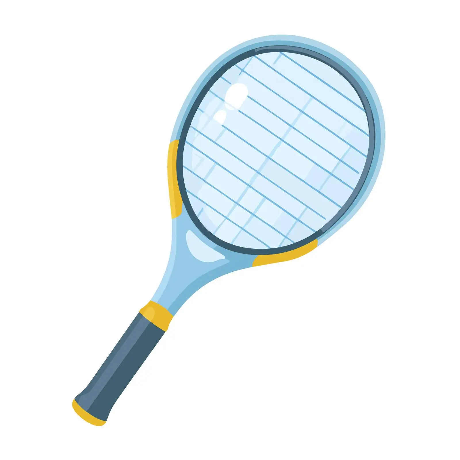 Tennis Racket Icon — free download from Dotvec