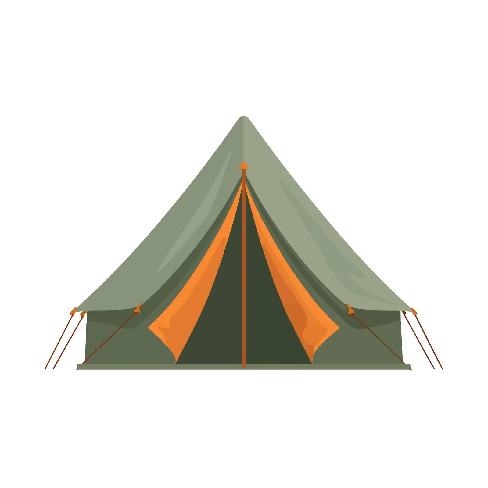 Tent Icon Illustration — free download from Dotvec