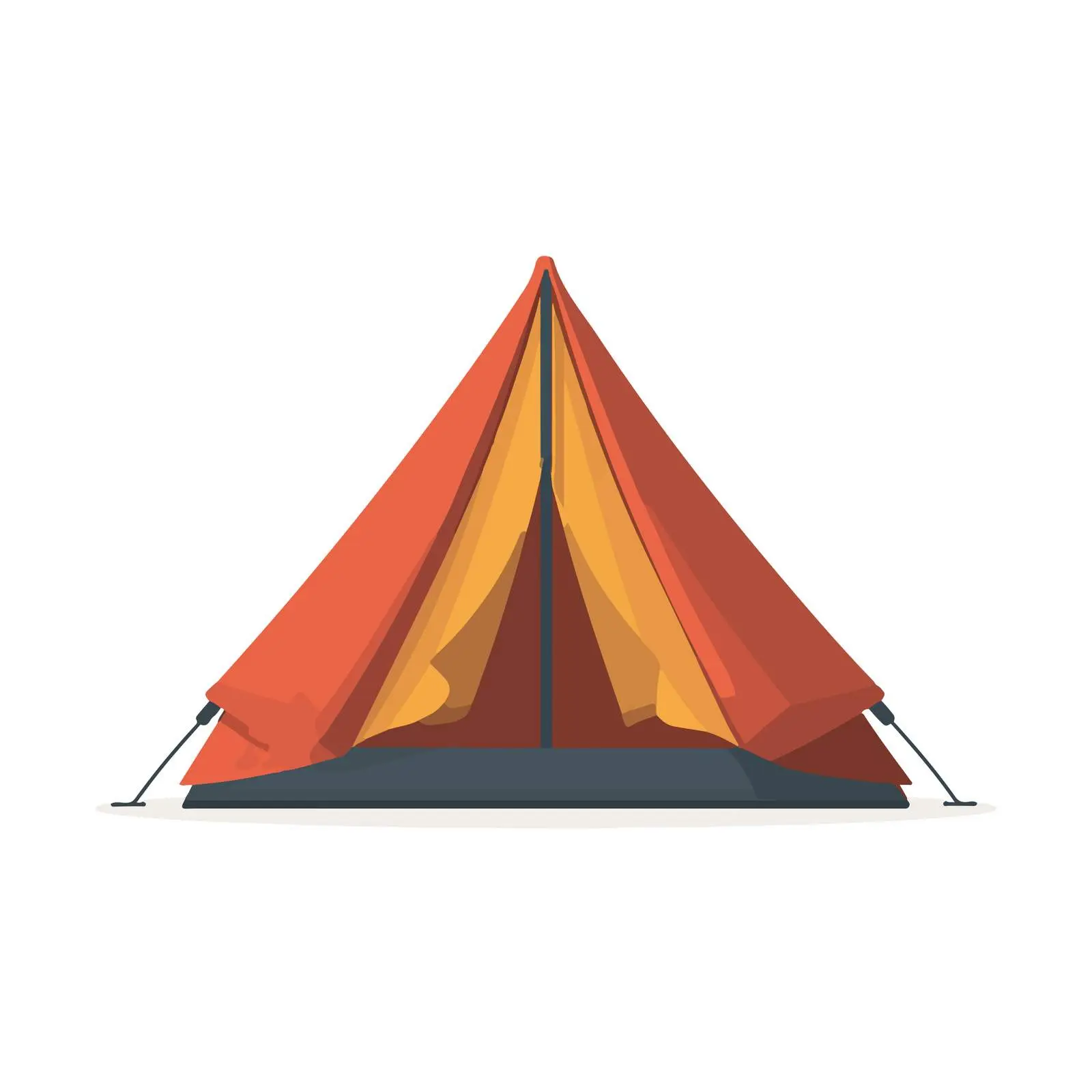 Simple Tent Icon — free download from Dotvec