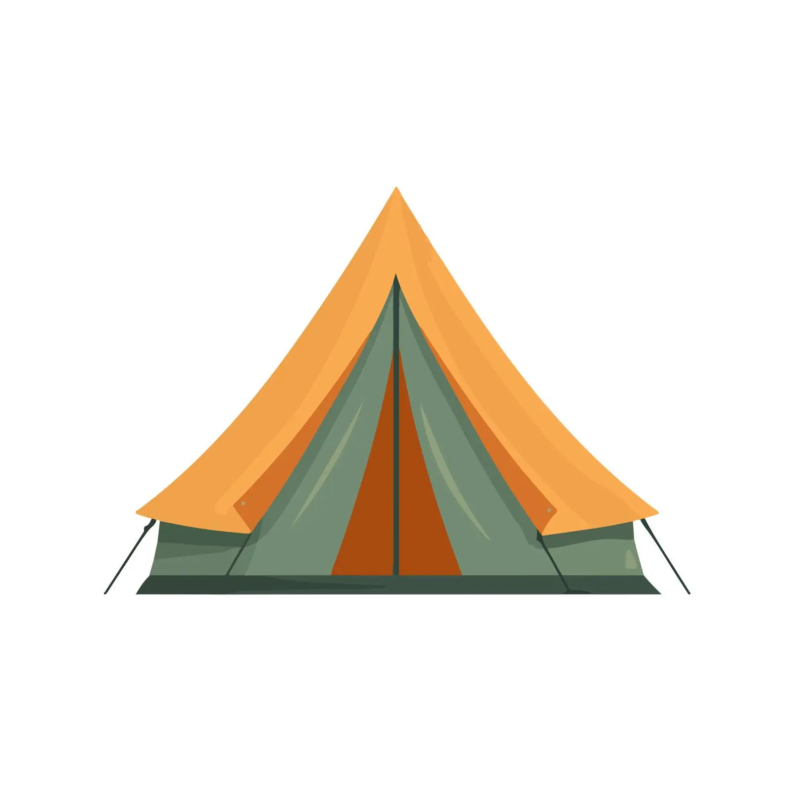 Simple Tent Icon — free download from Dotvec