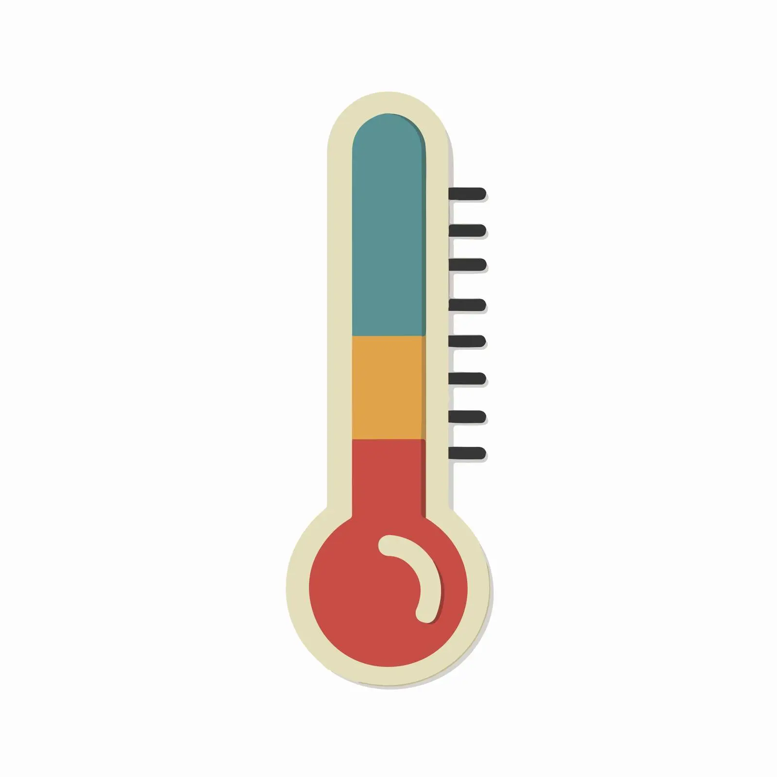 Thermometer Icon for Medical Applications — free download from Dotvec