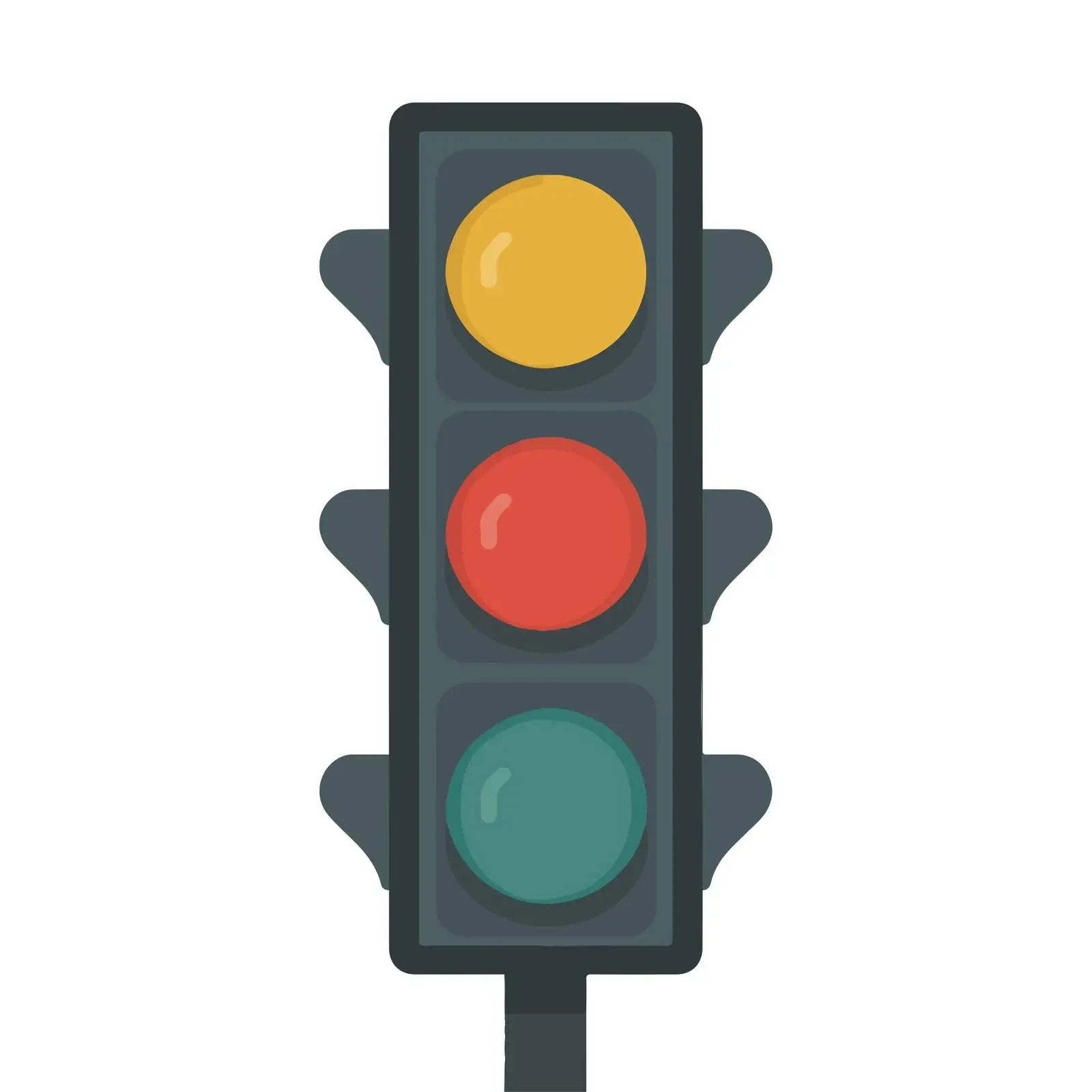 Classic Traffic Light Icon — free download from Dotvec